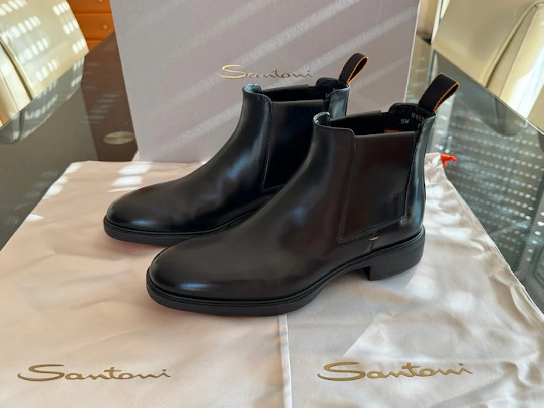 Santoni - Chelsea boots - Size: EU 39 - New in box