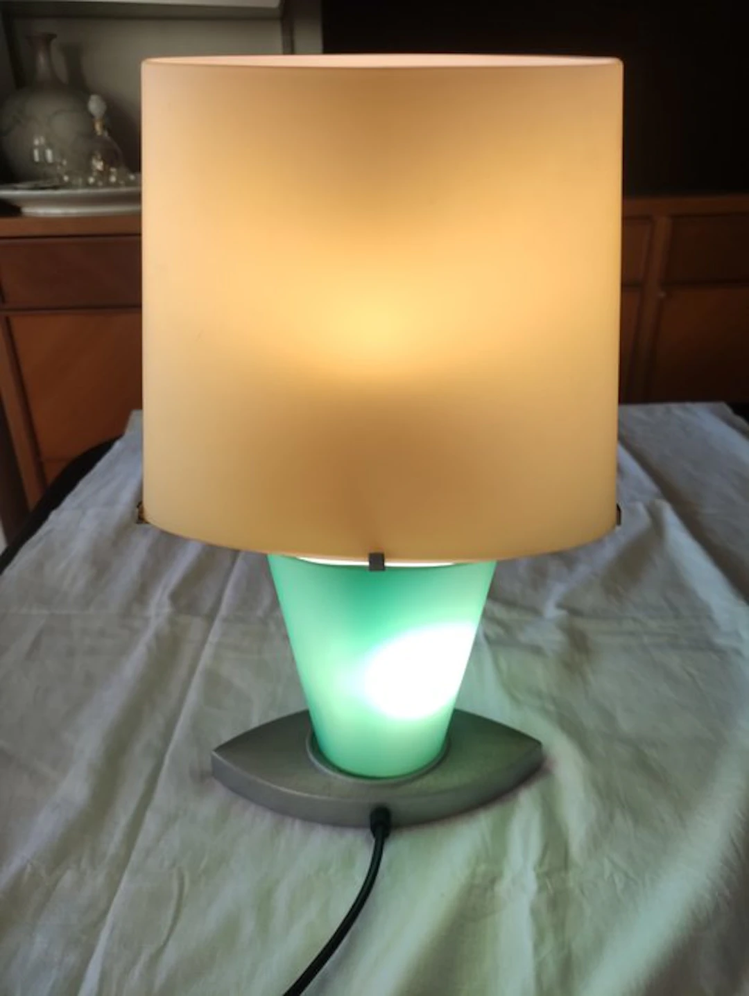 Fontana Arte - Table lamp - mod 2892 - Glass, Metal