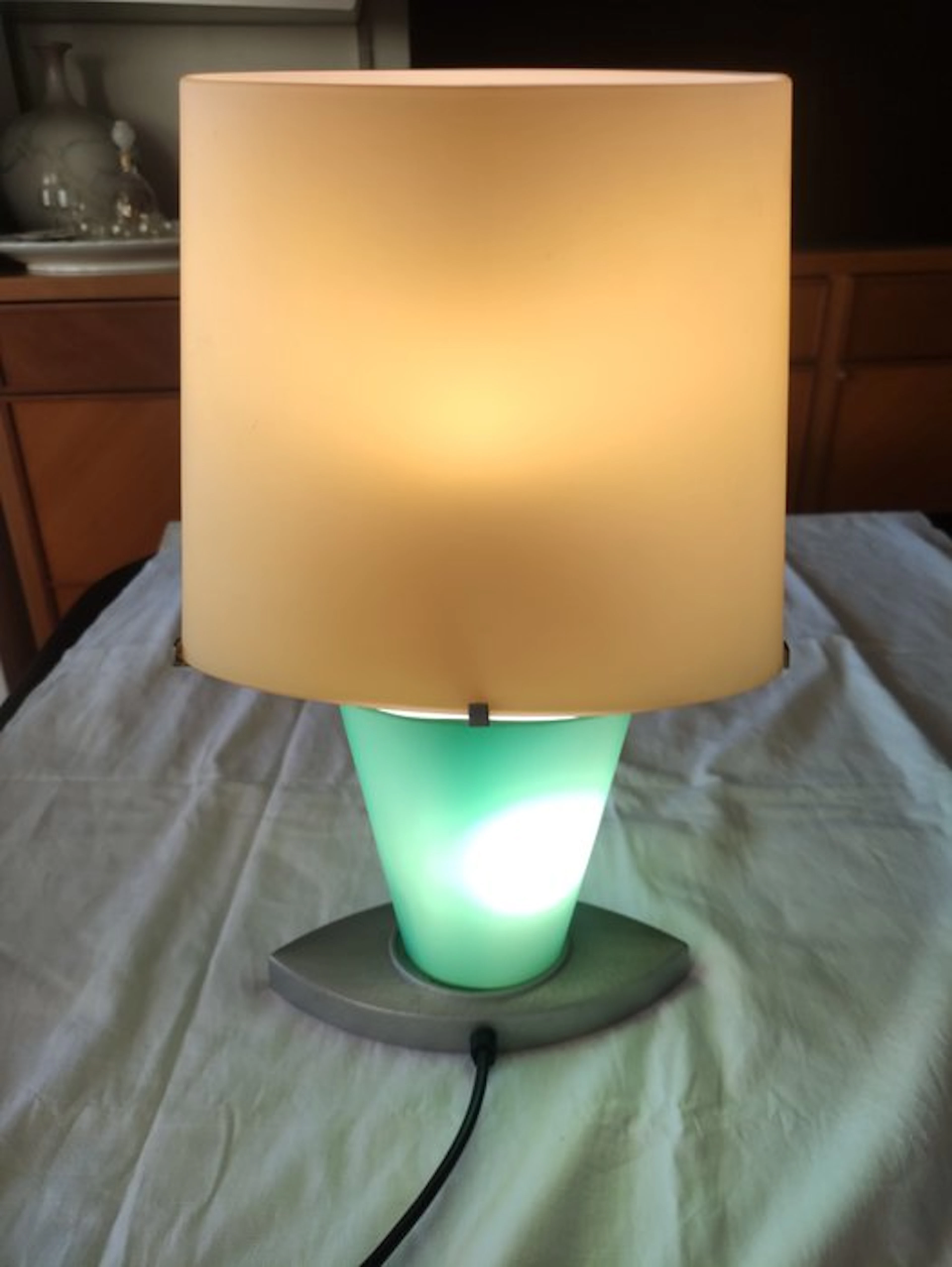 Fontana Arte - Table lamp - mod 2892 - Glass, Metal