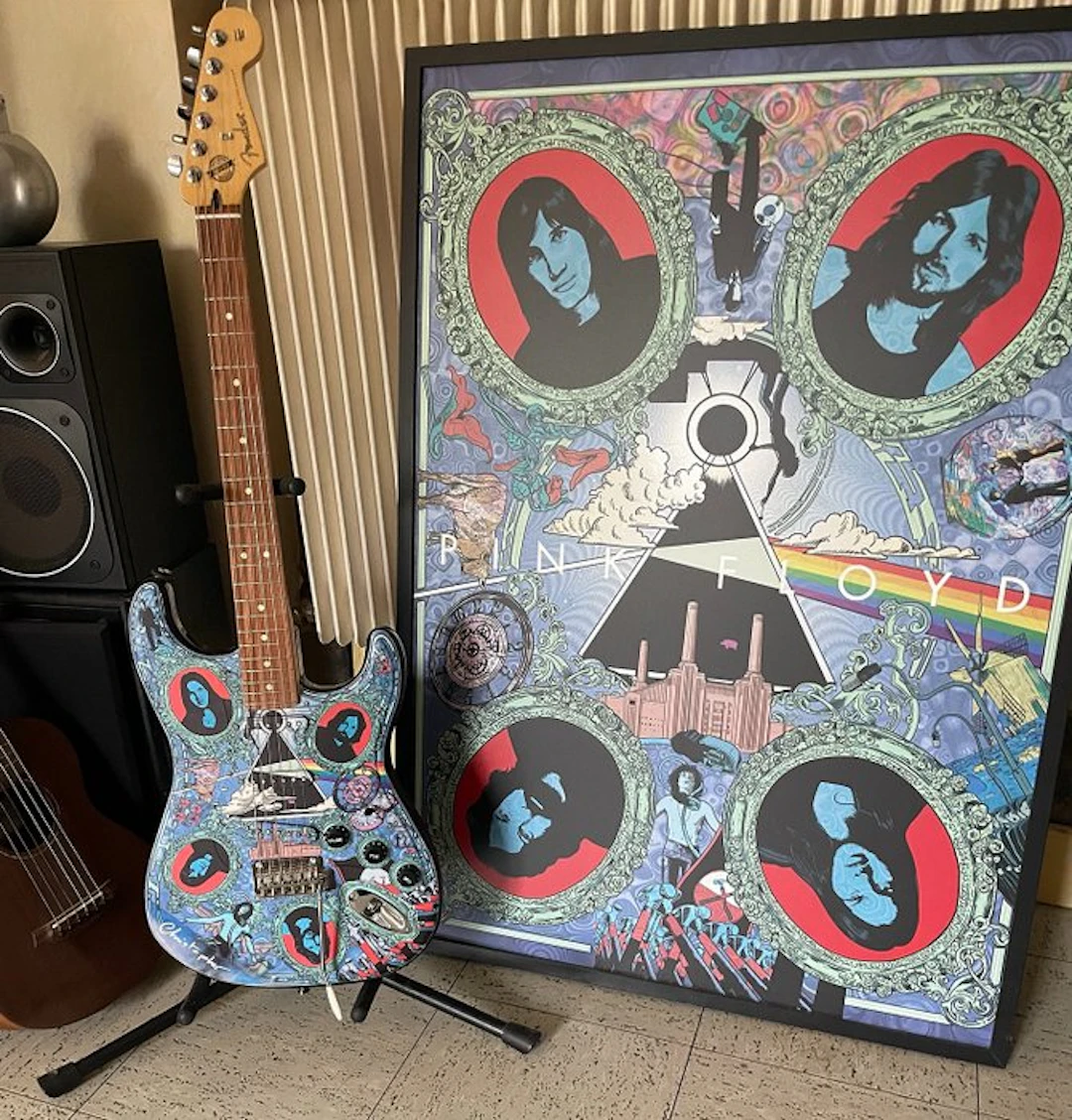 Pink Floyd - Limited Edition Pink Floyd Tribute Fender...