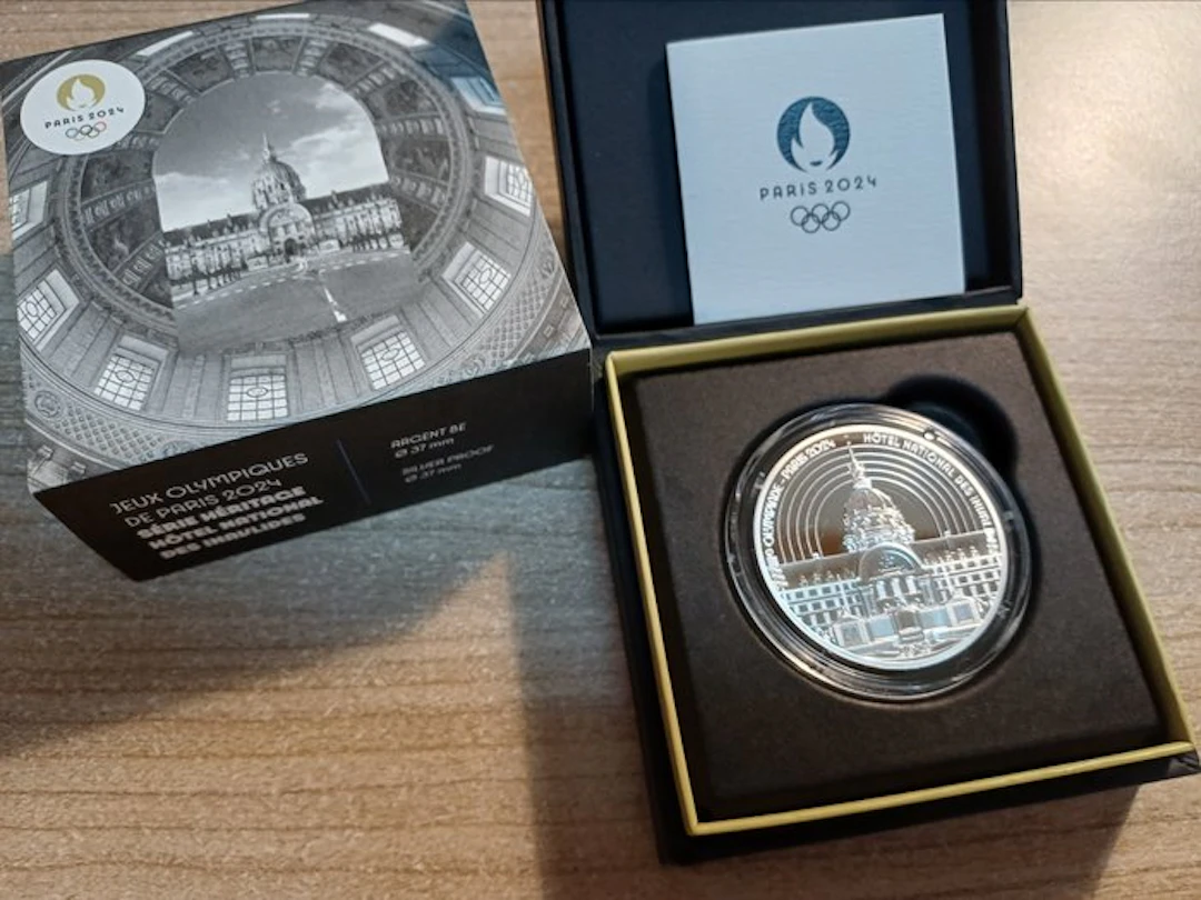 France. 10 Euro 2023 "Les Invalides - Paris 2024" Proof (No reserve price)