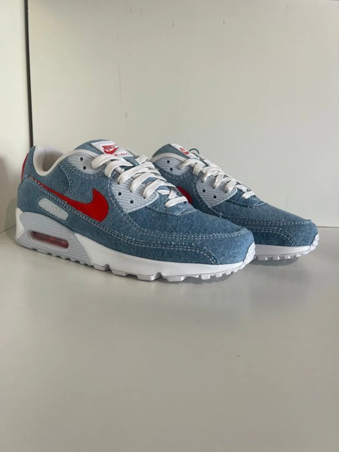 Nike - Air Max 90 Denim Light Wash - Sneakers - Size: EU 44.5 - New with tags
