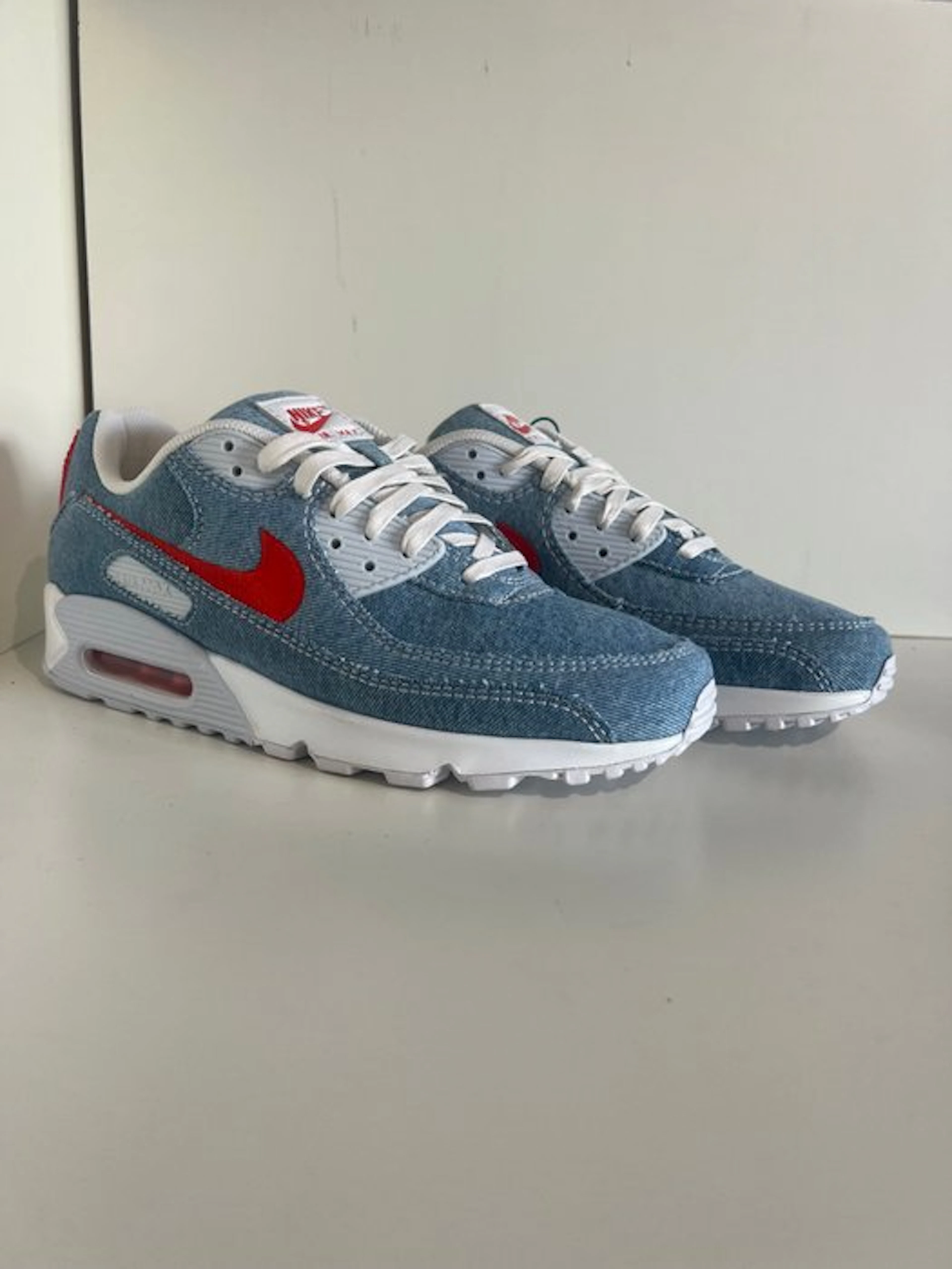 Nike - Air Max 90 Denim Light Wash - Sneakers - Size: EU 44.5 - New with tags