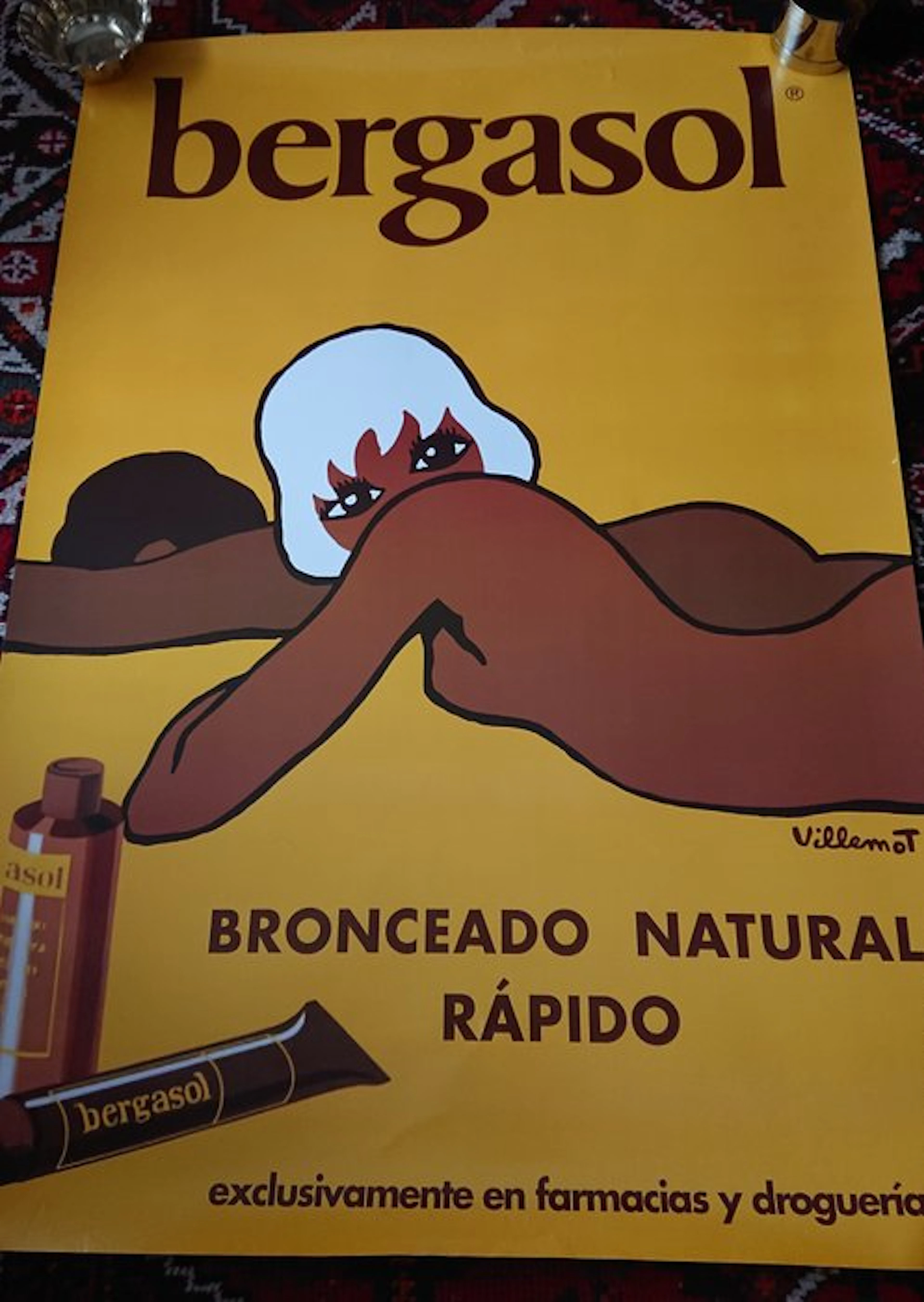 Bernard Villemot - Bergasol bronceado natural
