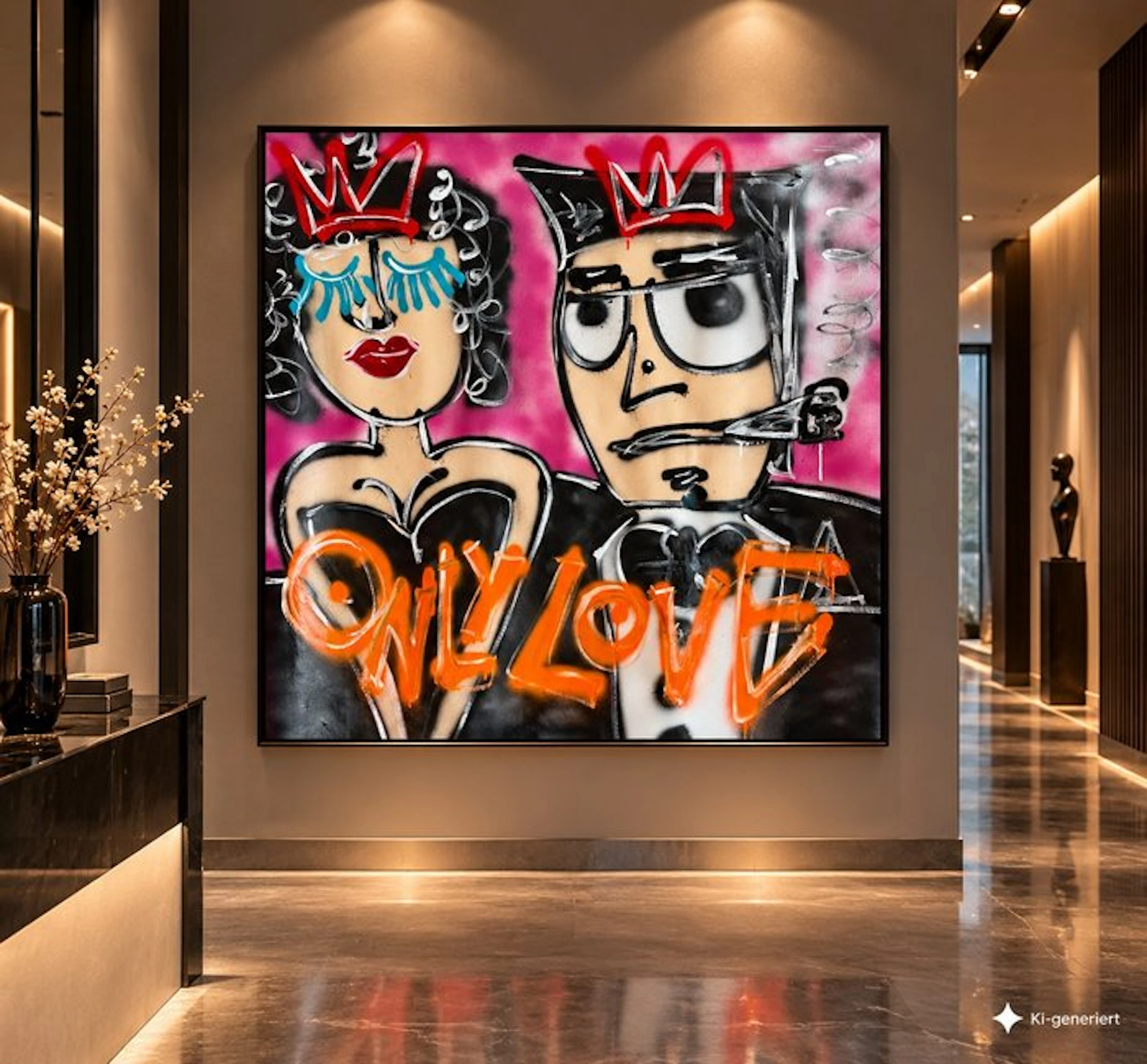 Timo Wedell - Graffiti Love Unleashed - XL- Basquiat Style