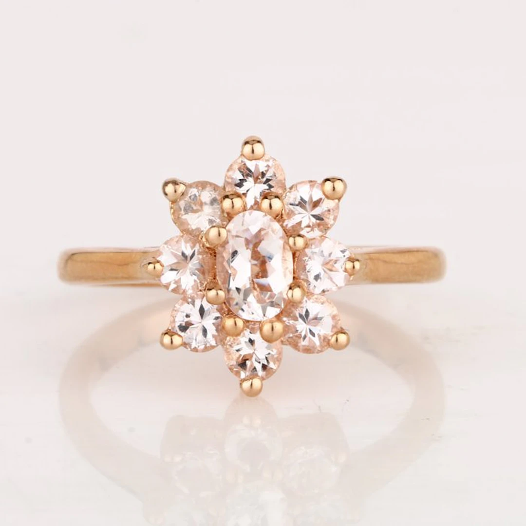 No reserve price - Ring Silver - 1.32ct