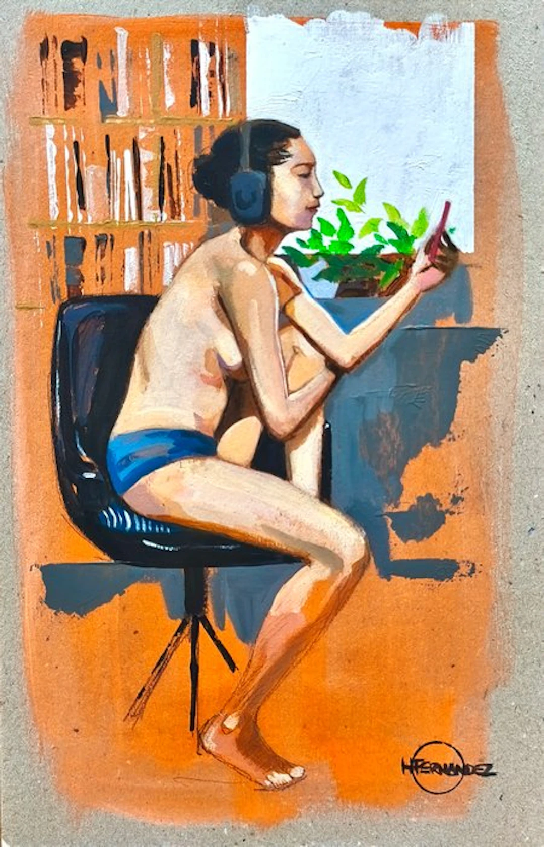Hector Fernández (1969) - Karen resting