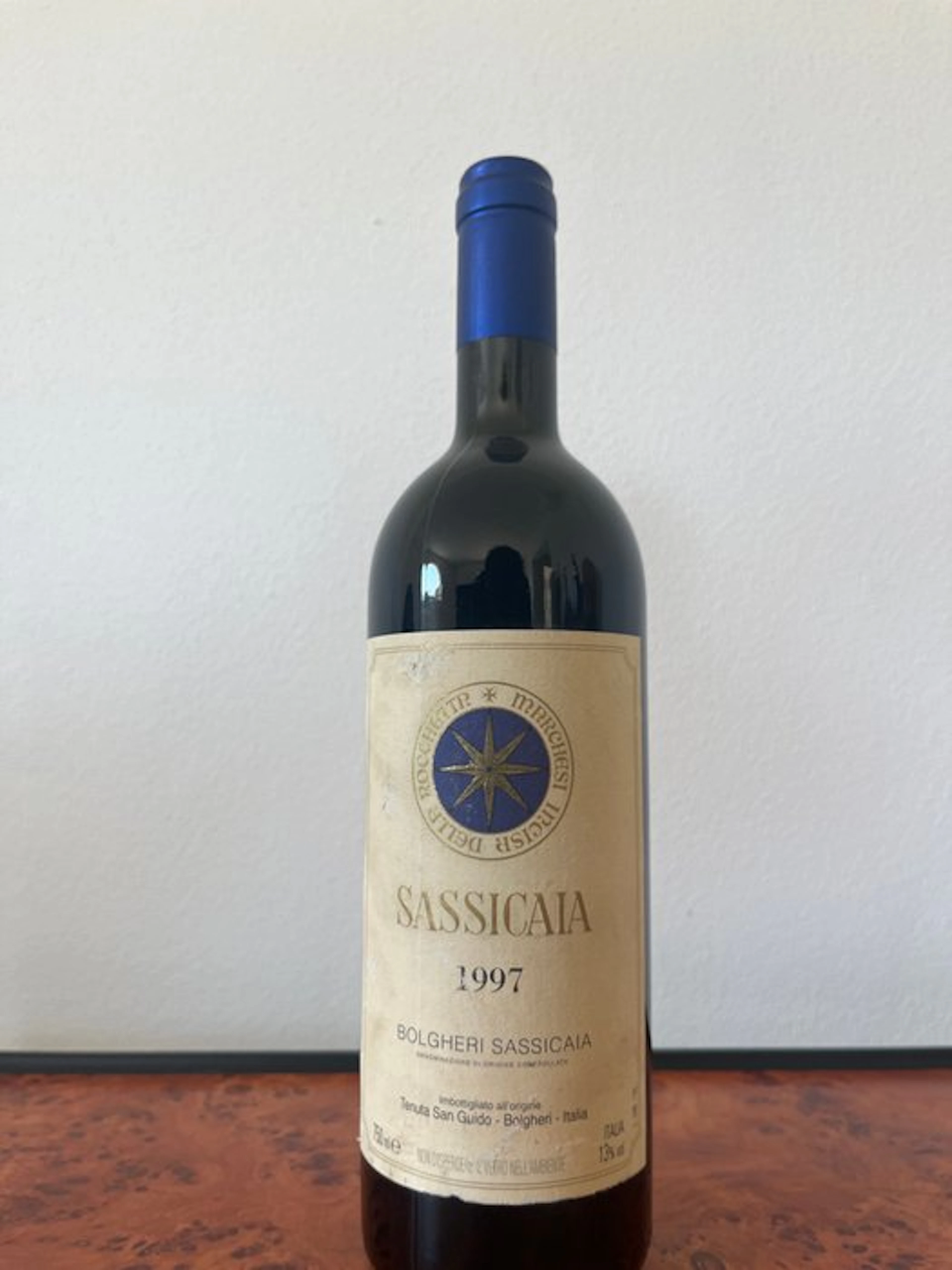 1997 Tenuta San Guido, Sassicaia - Super Tuscans DOC - 1 Bottle (0.75L)