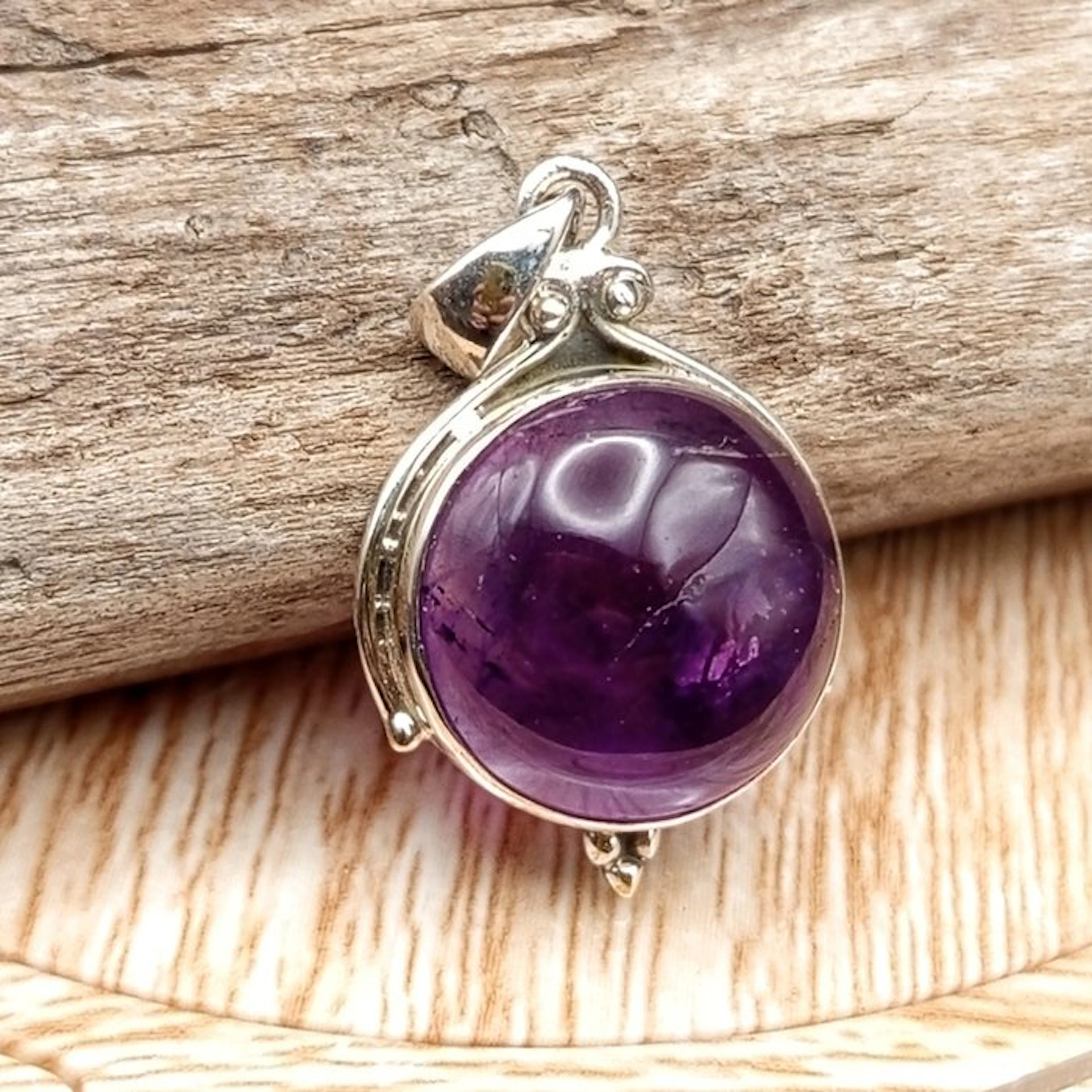 One-of-a-kind jewelry piece in 925 silver with...