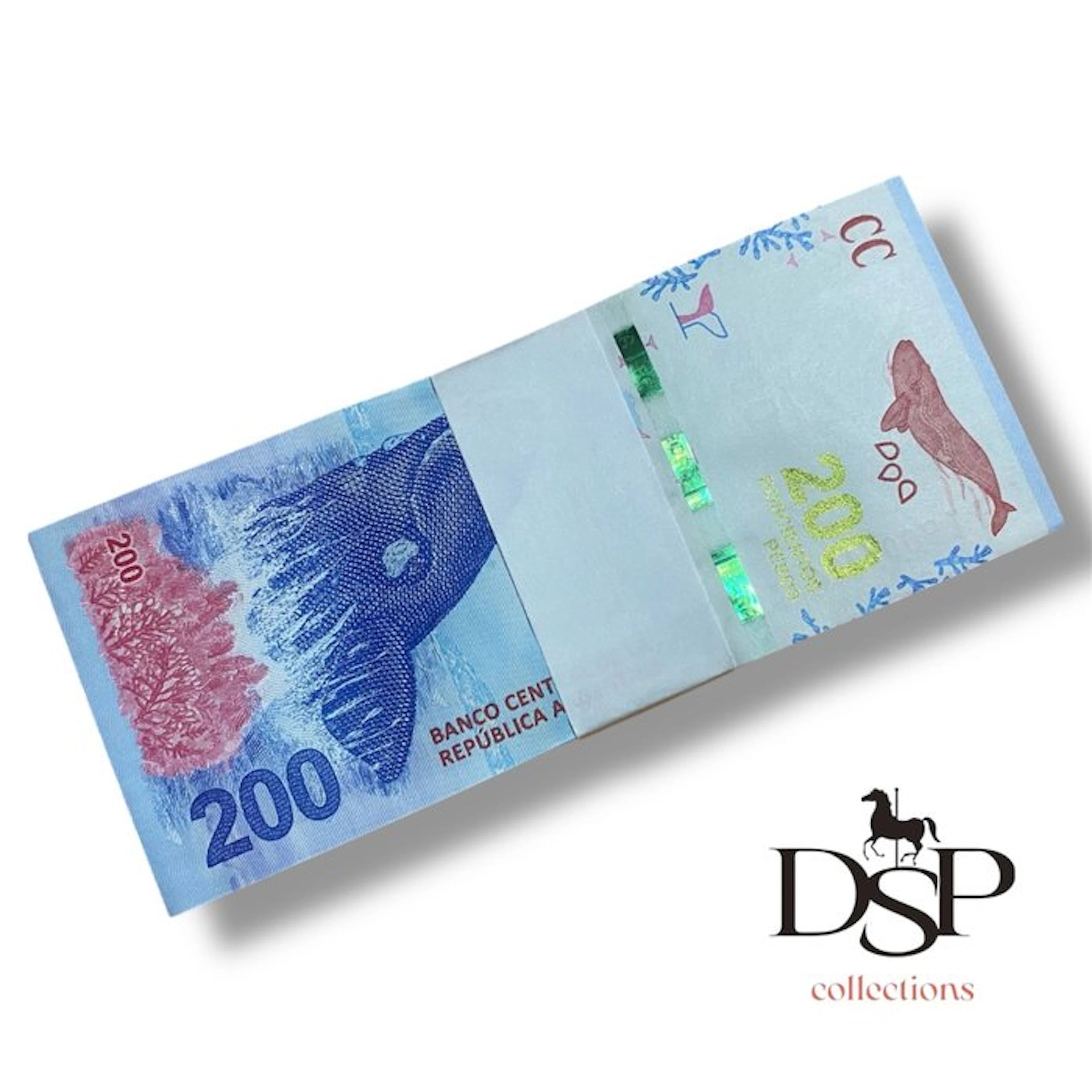 Argentina. - 100 x 200 Pesos - ND (2016) - Southern Whale - Pick 364a(1)