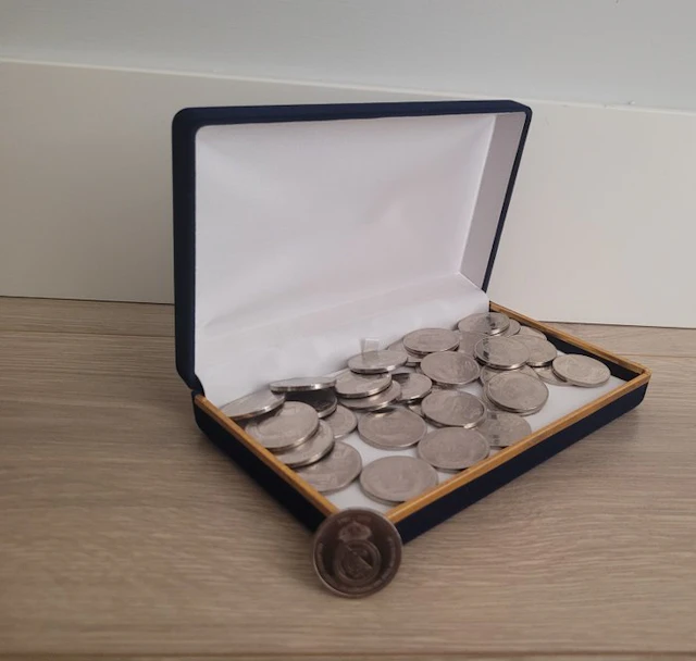Real Madrid Club de Fútbol Silver Coin Collection