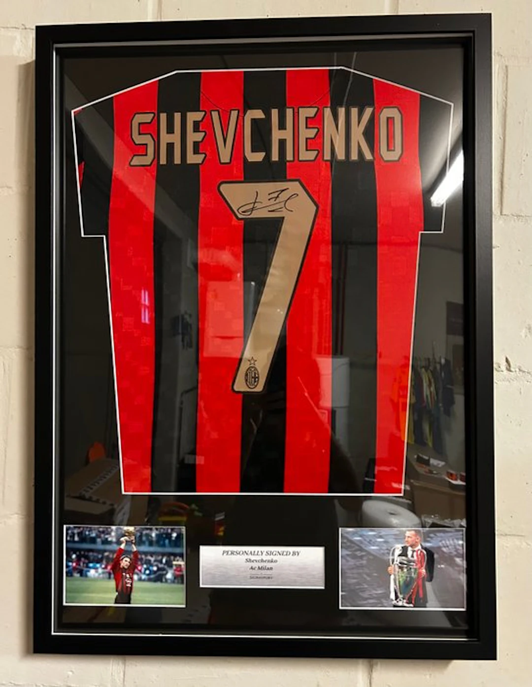 AC Milan - Italian competitions - Valentina Shevchenko - Football shirt