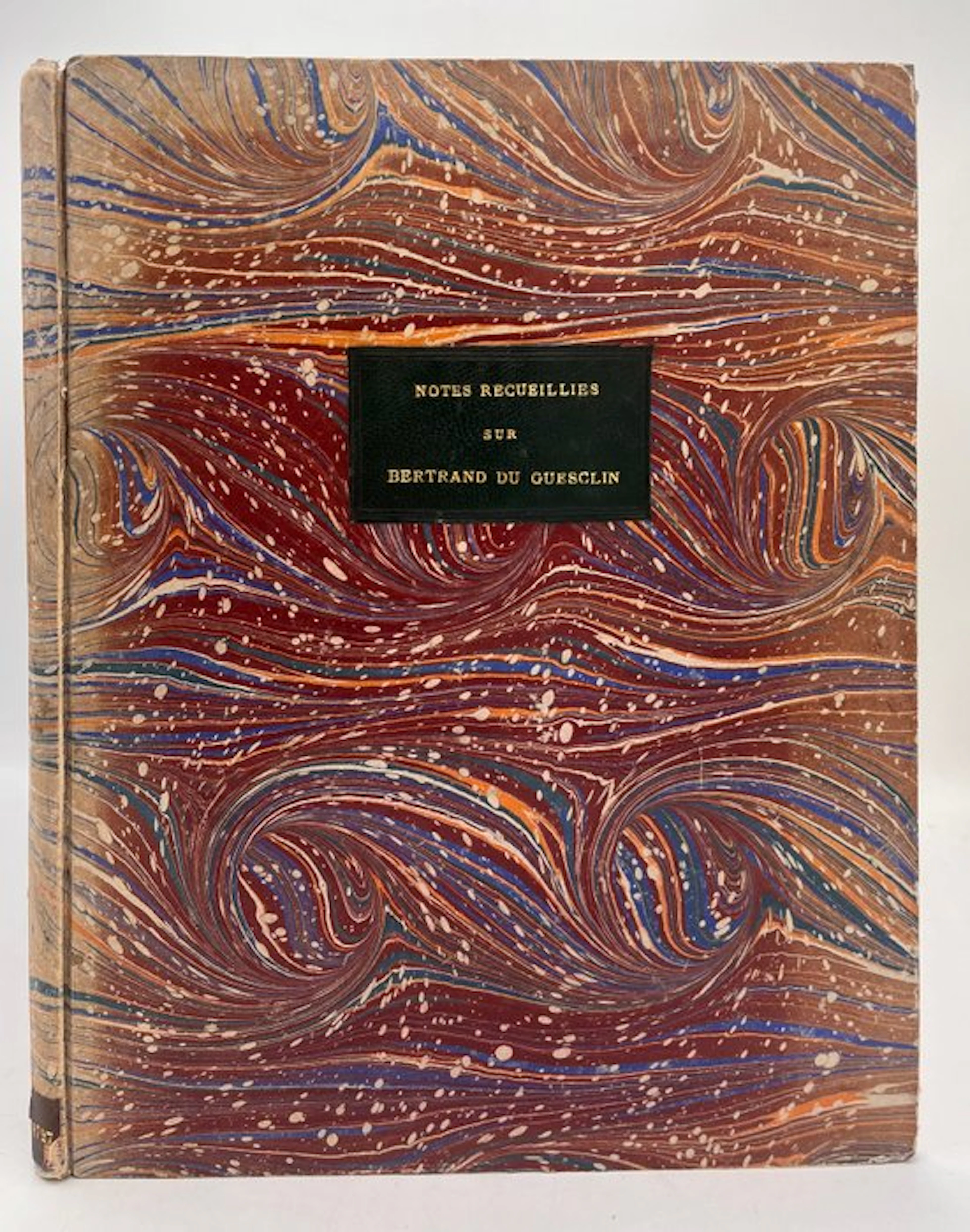 Inconnu - Notes recueillies sur Bertrand Du Guesclin - 1727