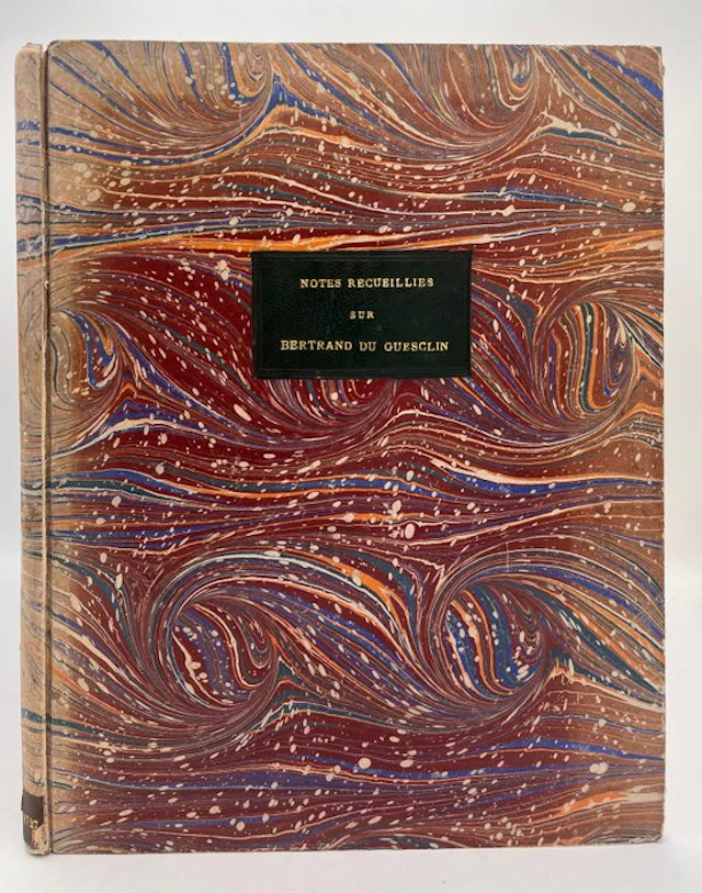 Inconnu - Notes recueillies sur Bertrand Du Guesclin - 1727