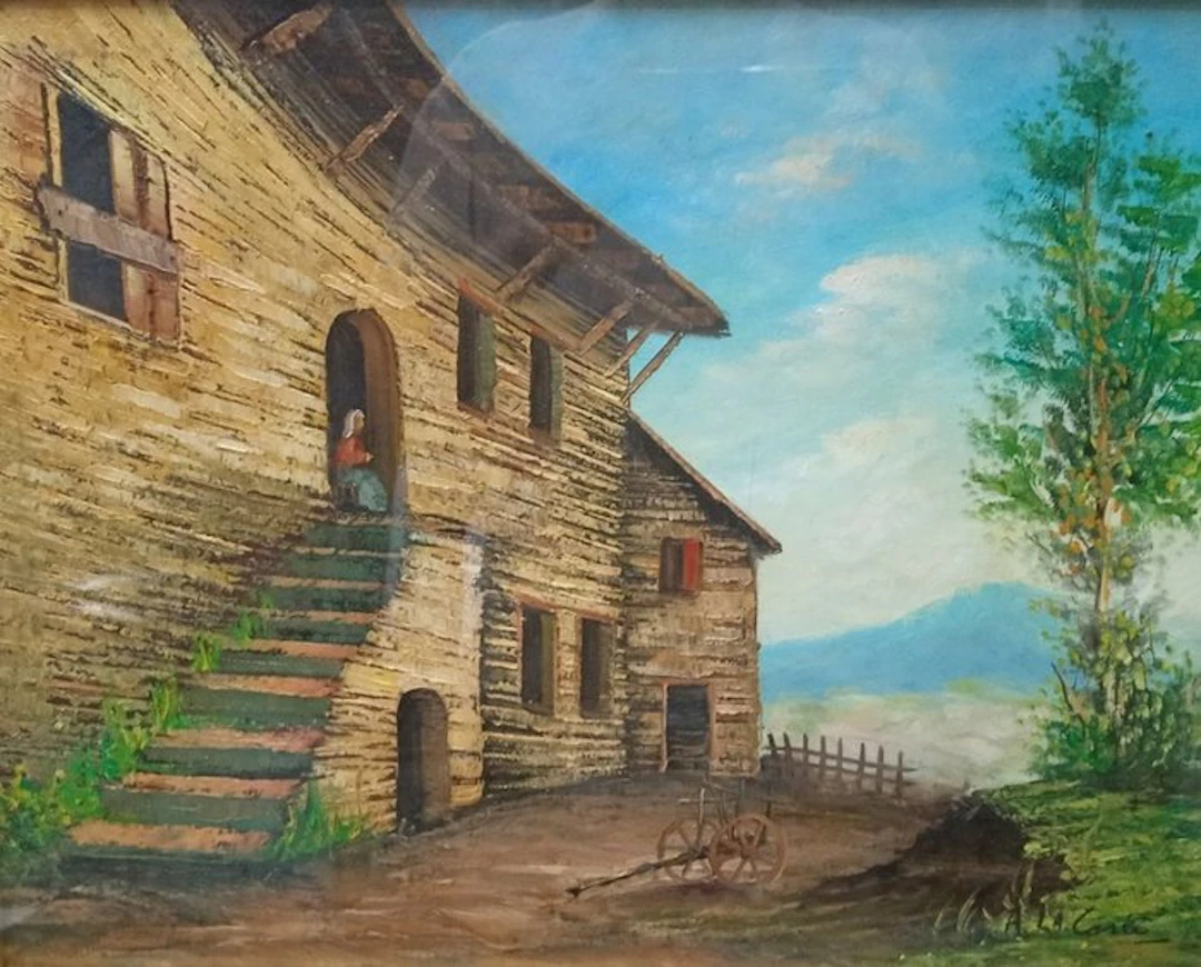 Italian school (XX) - Casolare di campagna