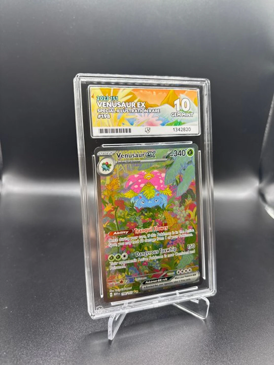 Pokémon - 1 Graded card - Venusaur EX 198 Alternate art...