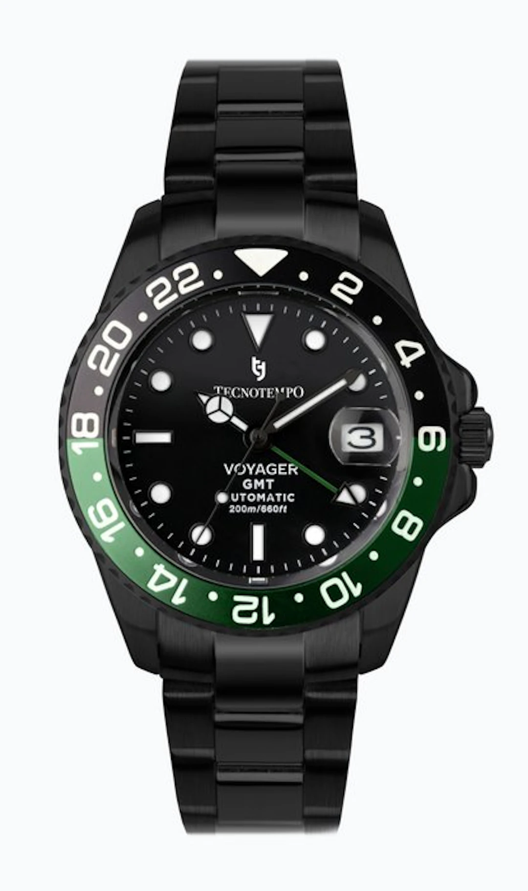 Tecnotempo - Automatic - GMT "Voyager" 20ATM WR - Limited...