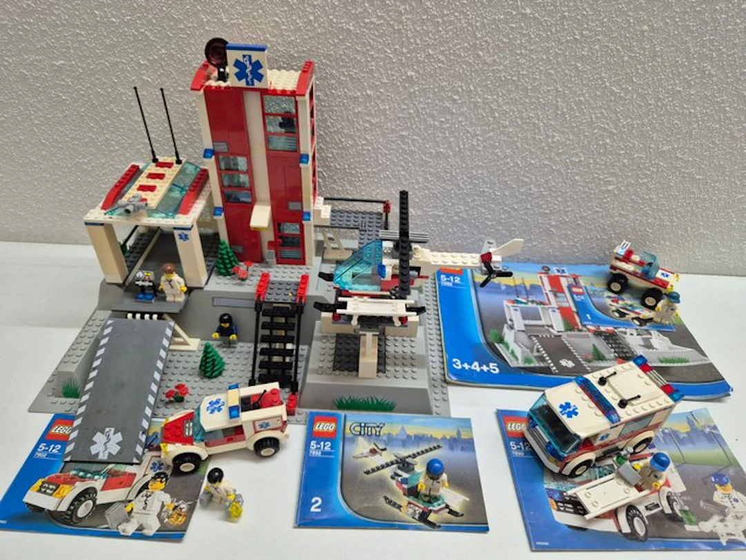 LEGO Set - City - Ambulance hulpverleningspost 7892