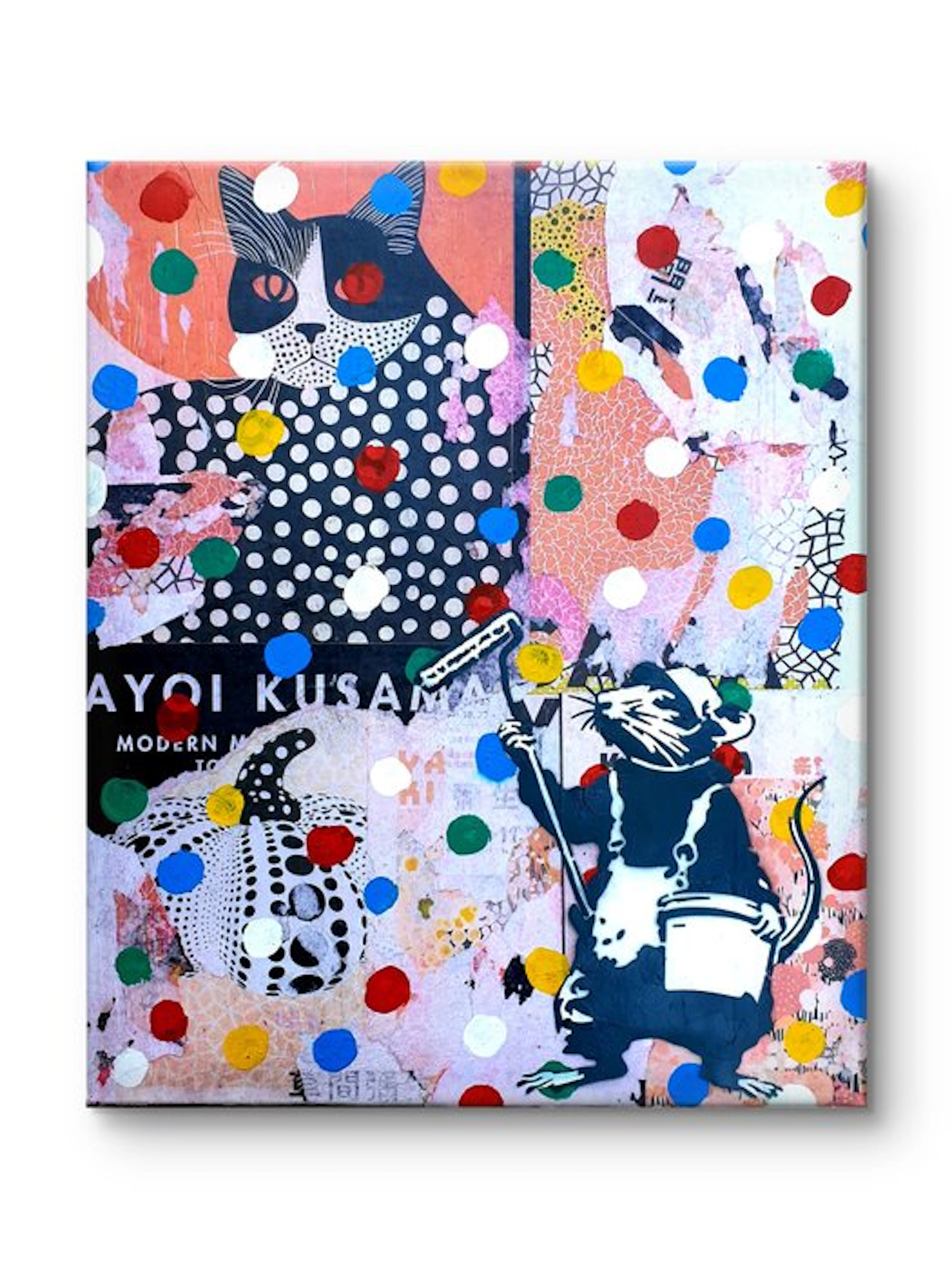 lasveguix (1986) - BANKSY RAT & YAYOI KUSAMA Tribute