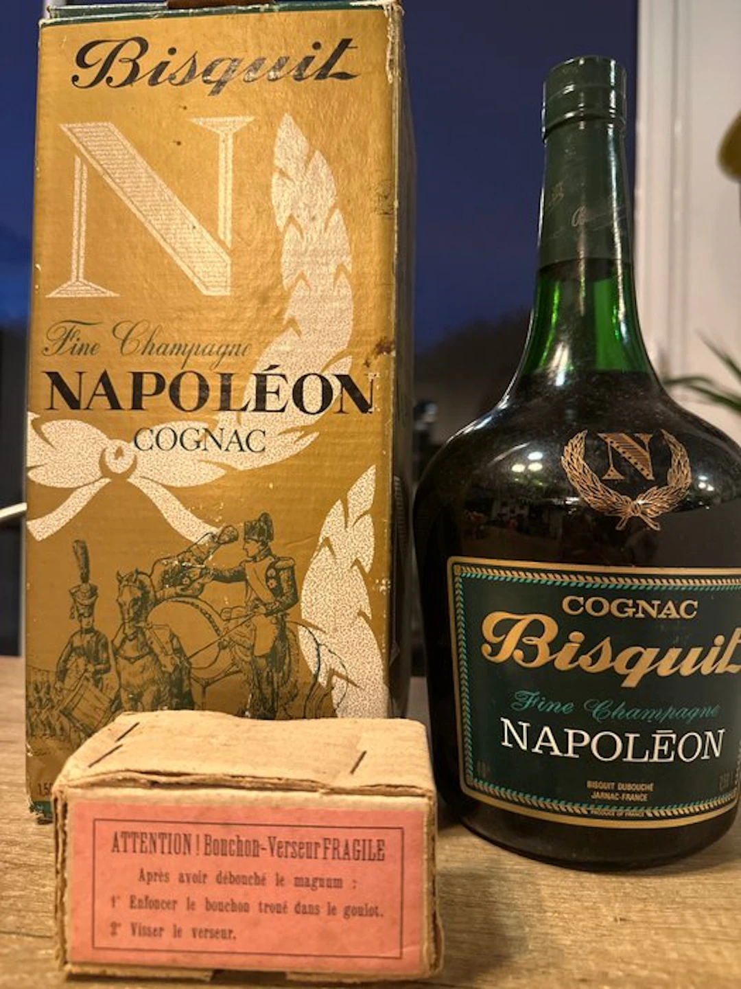 Bisquit - magnum Napoléon - b. 1970s - 1.5 Litres