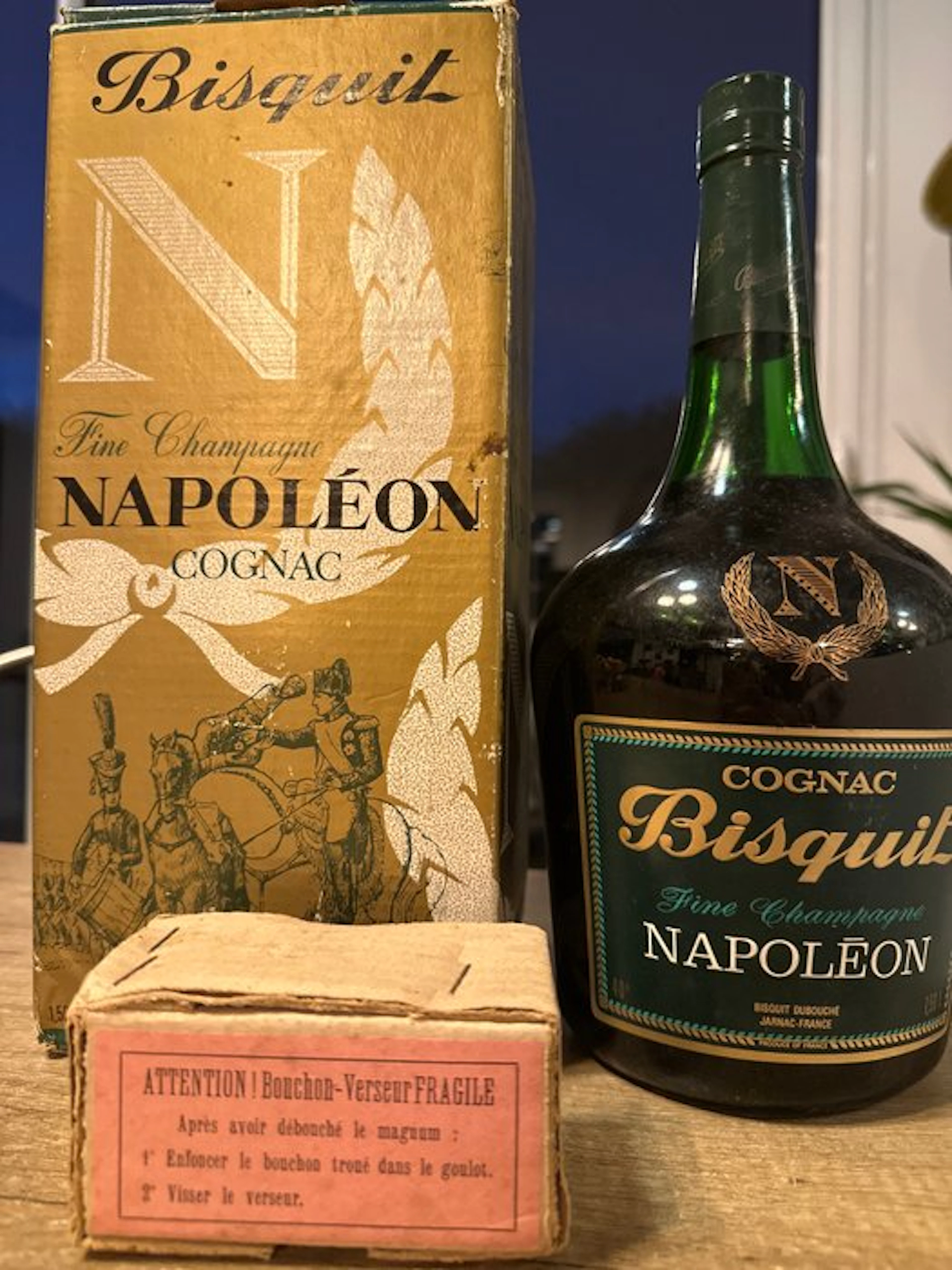 Bisquit - magnum Napoléon - b. 1970s - 1.5 Litres