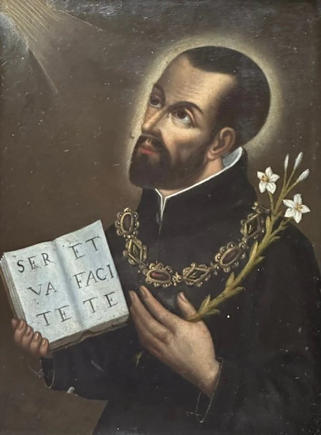 Italian school (XVII) - San Francesco Caracciolo