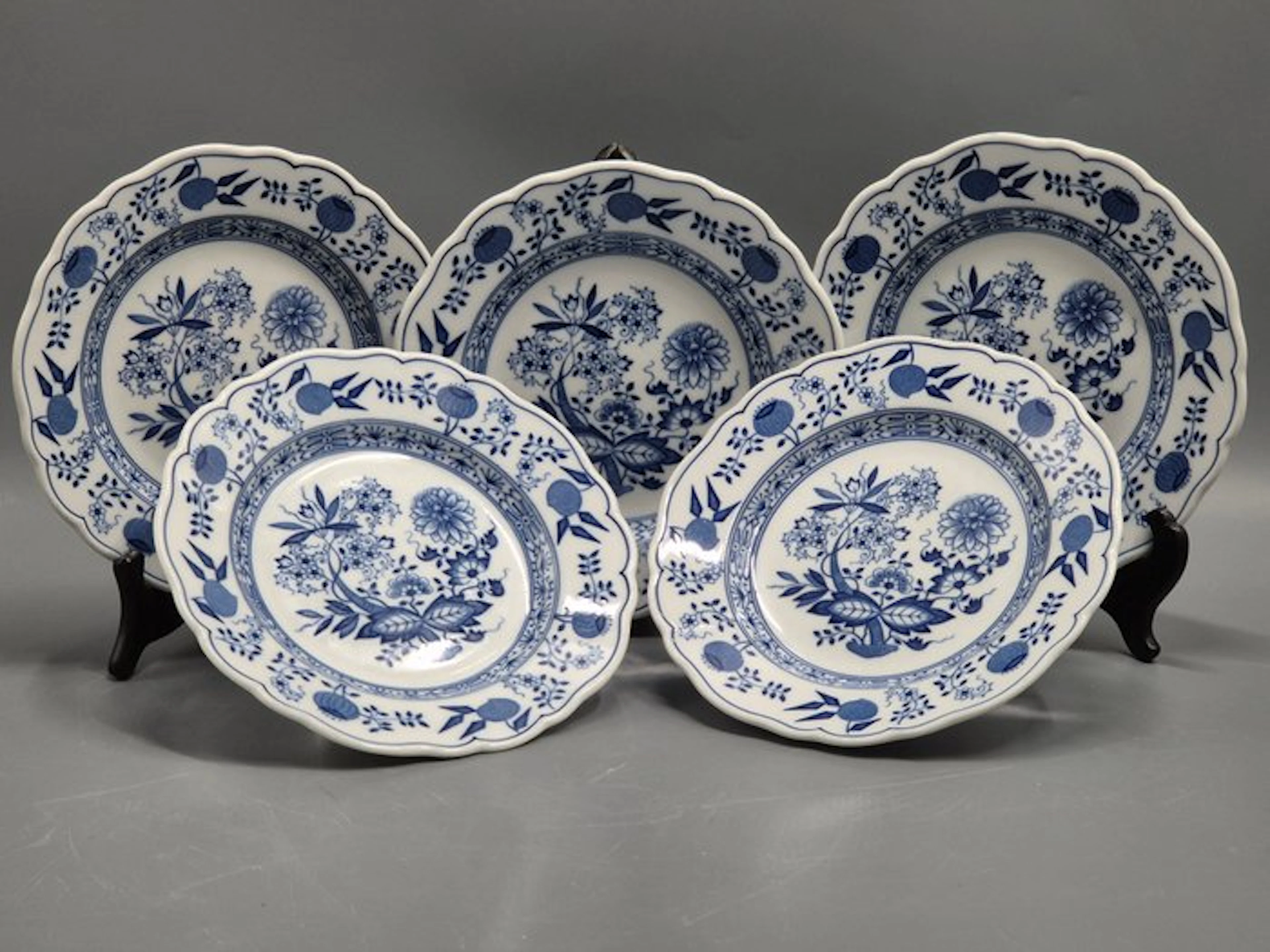Hutschenreuther Zwiebelmuster Porzellan Teller Set - Dinner set (5) - Porcelain