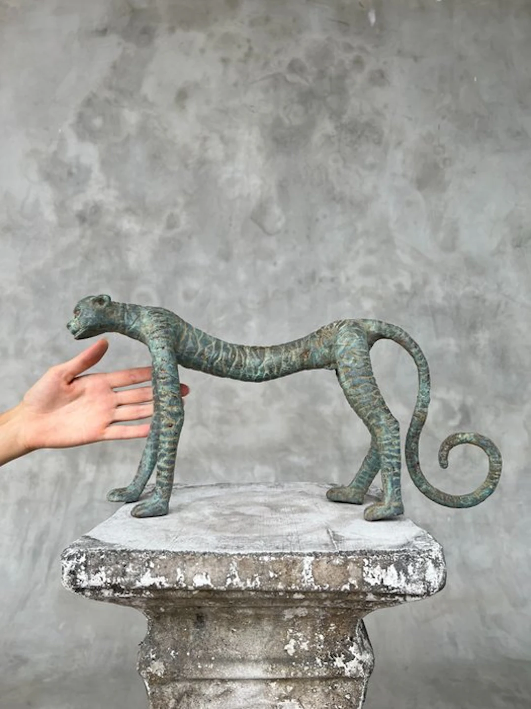 Statue, NO RESERVE PRICE - Cheetah - Elegant Sculpture