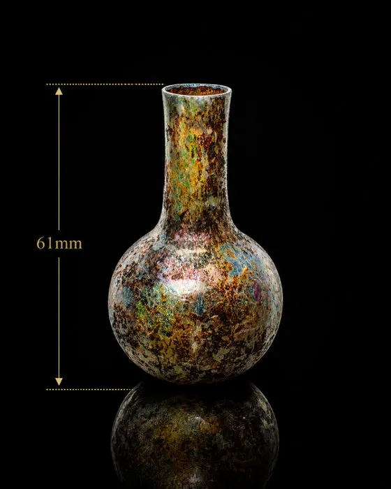 Roman Empire “The Rainbow Vessel” — Ancient Iridescent...