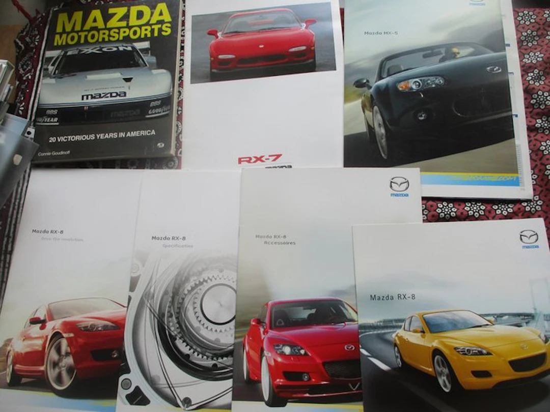 Mazda motorsport/MX5/RX7/RX8 - Brochure - 1992