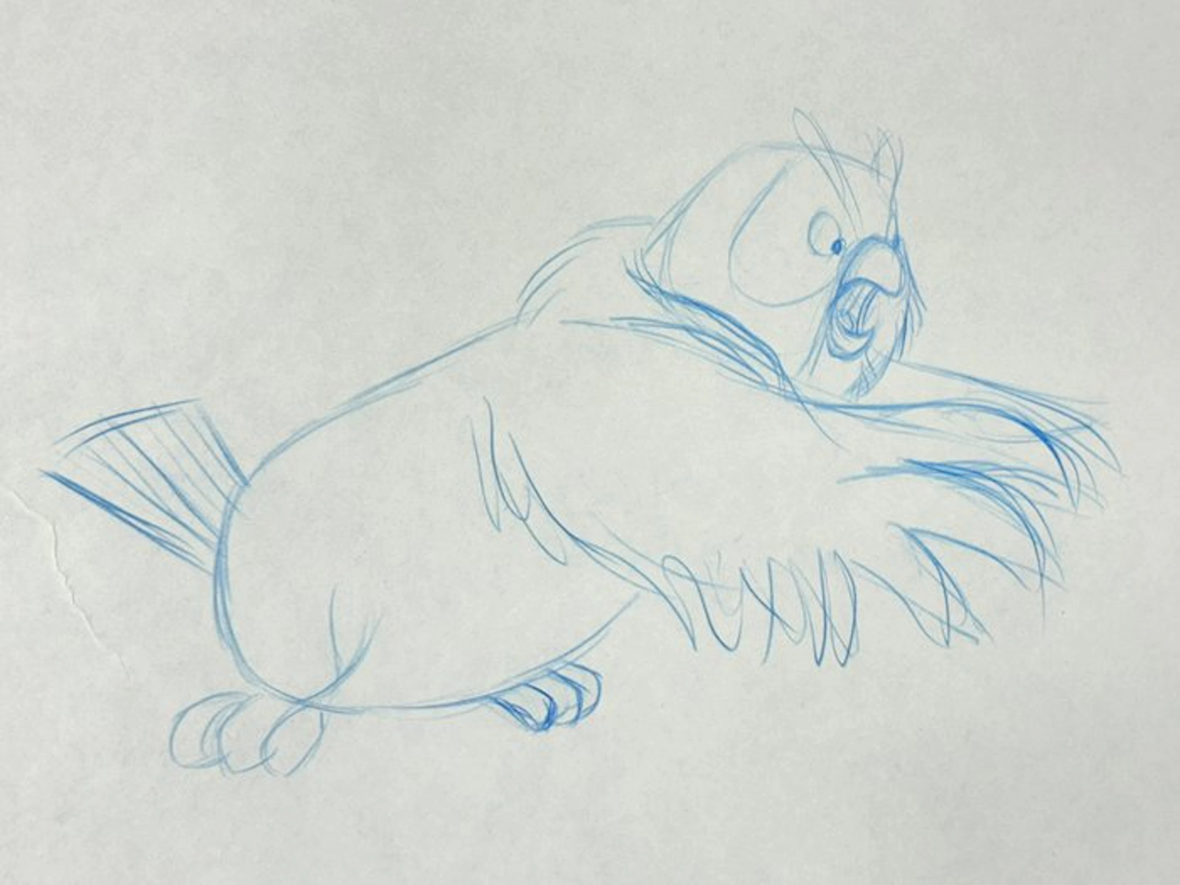 Walt Disney - Original Animation Drawing of Big Mama (40...