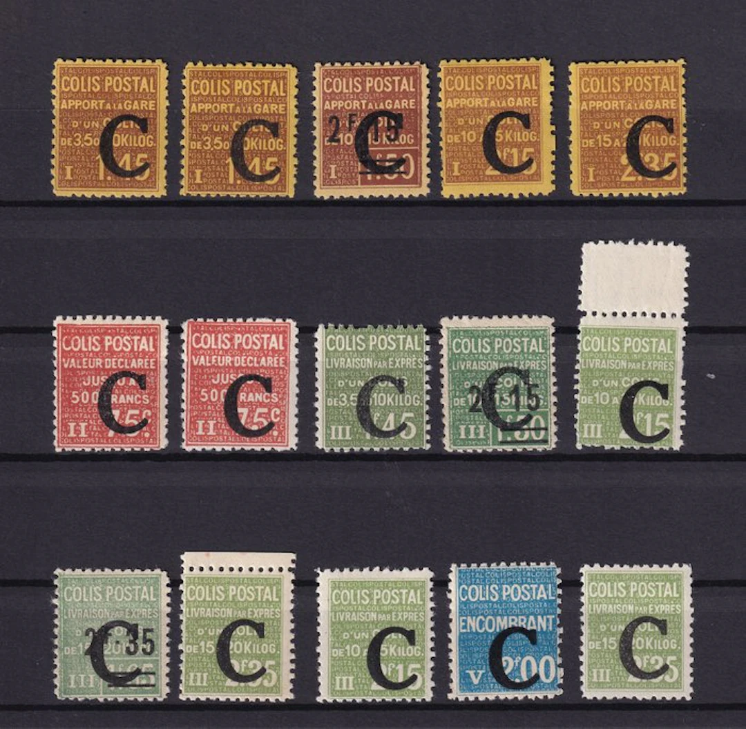 France 1937 - Valuation: €740, postal package, complete series - Yvert