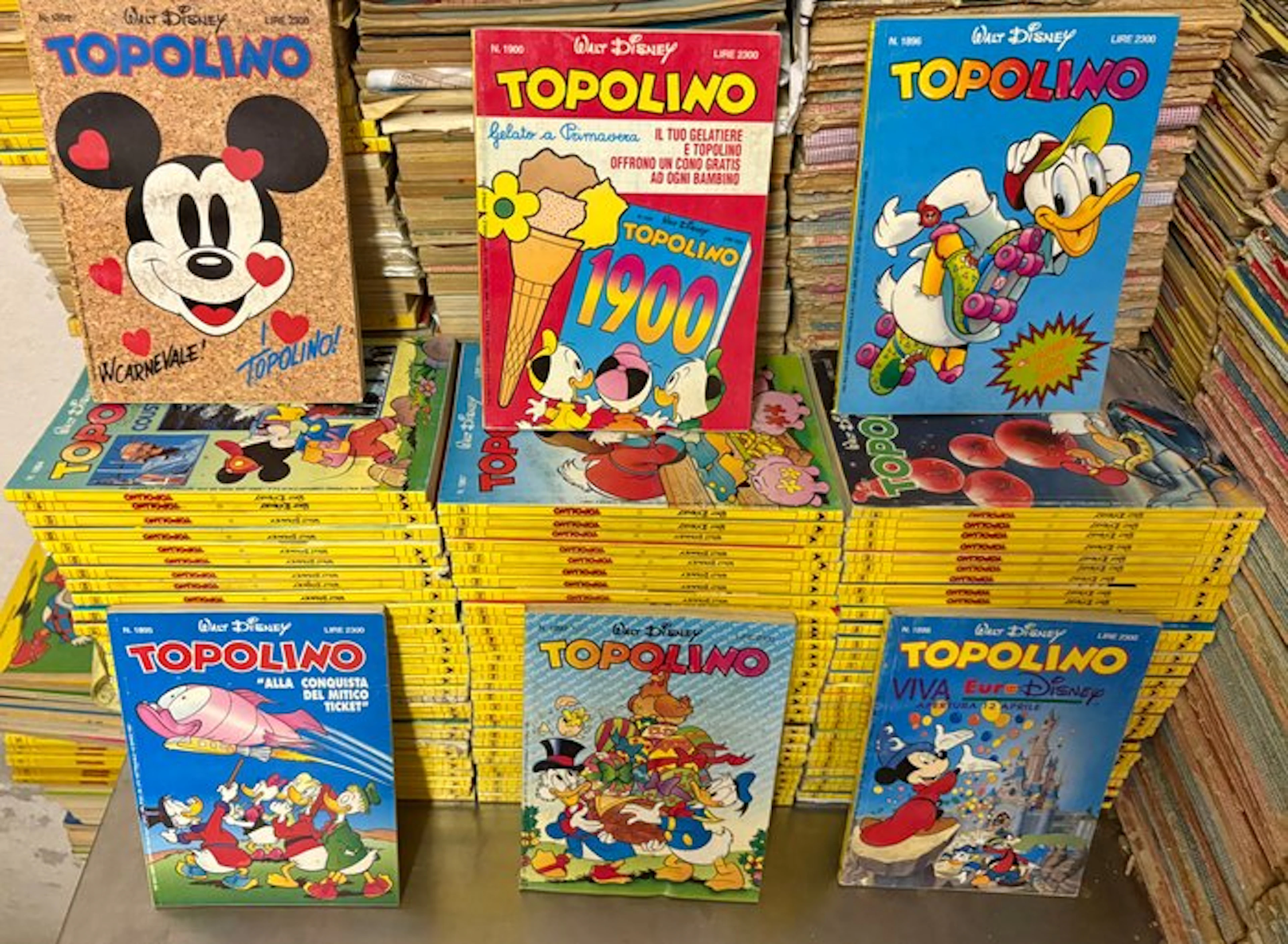 Topolino 1801/1900 - Sequenza semi completa - 98 Comic - First edition