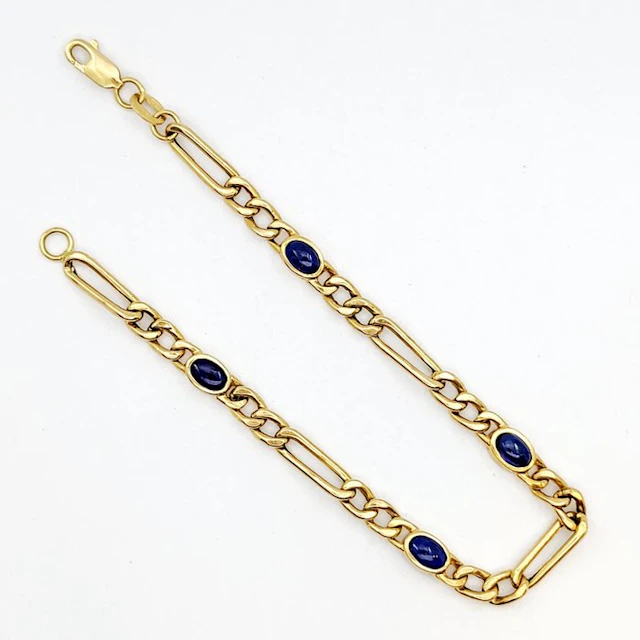 Arm ring - 18 kt. Yellow gold - 2.00ct. tw. Sapphire