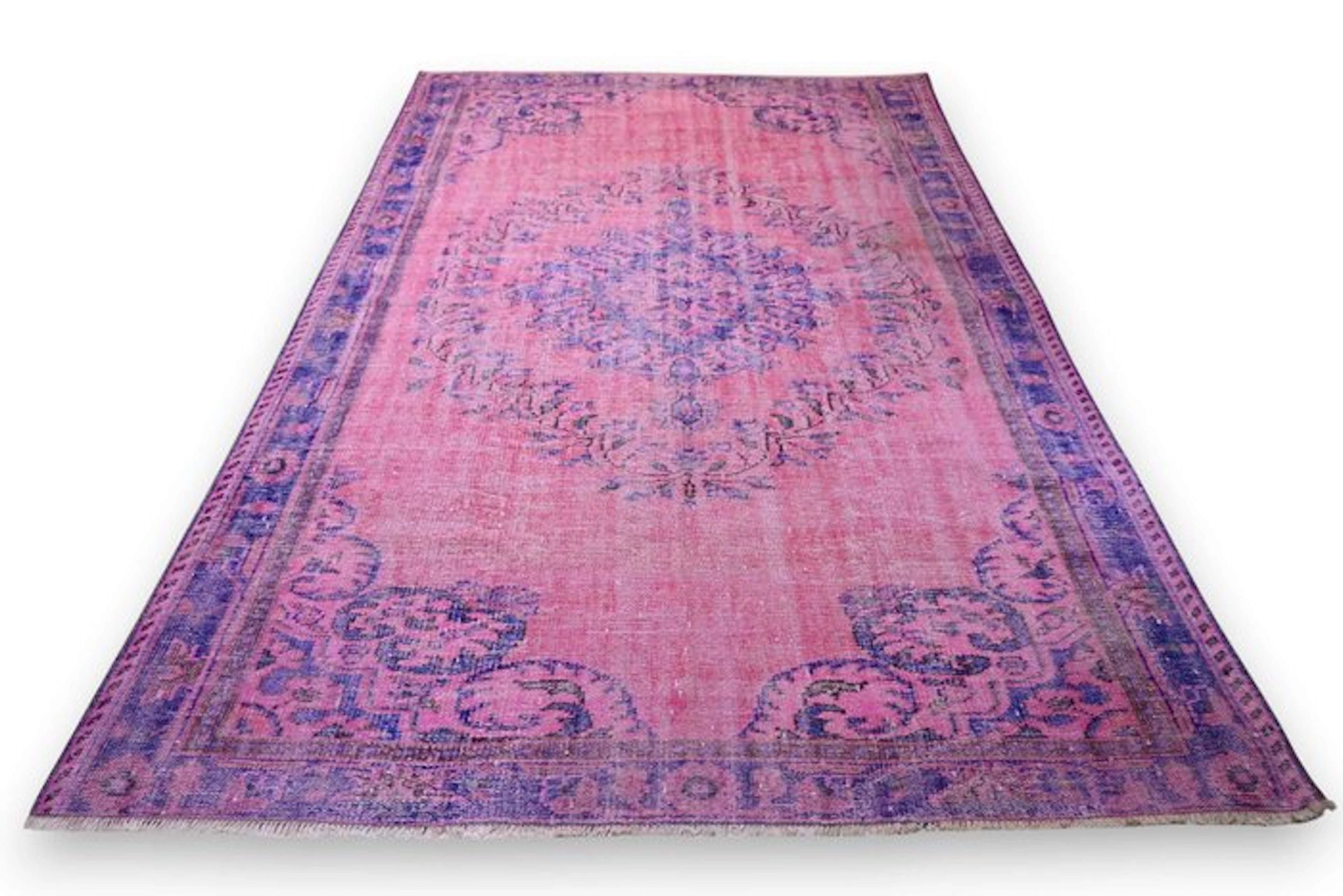 Pink vintage - Rug - 290 cm - 190 cm - with certificate