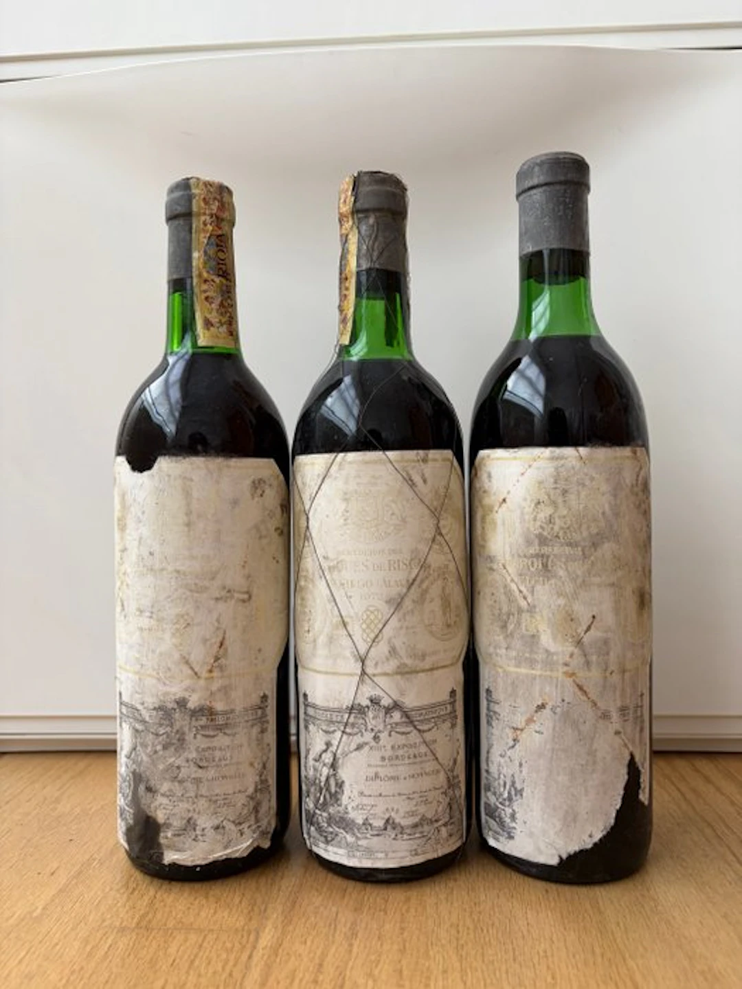1972 Marqués de Riscal - Álava, Rioja - 3 Bottles (0.75L)