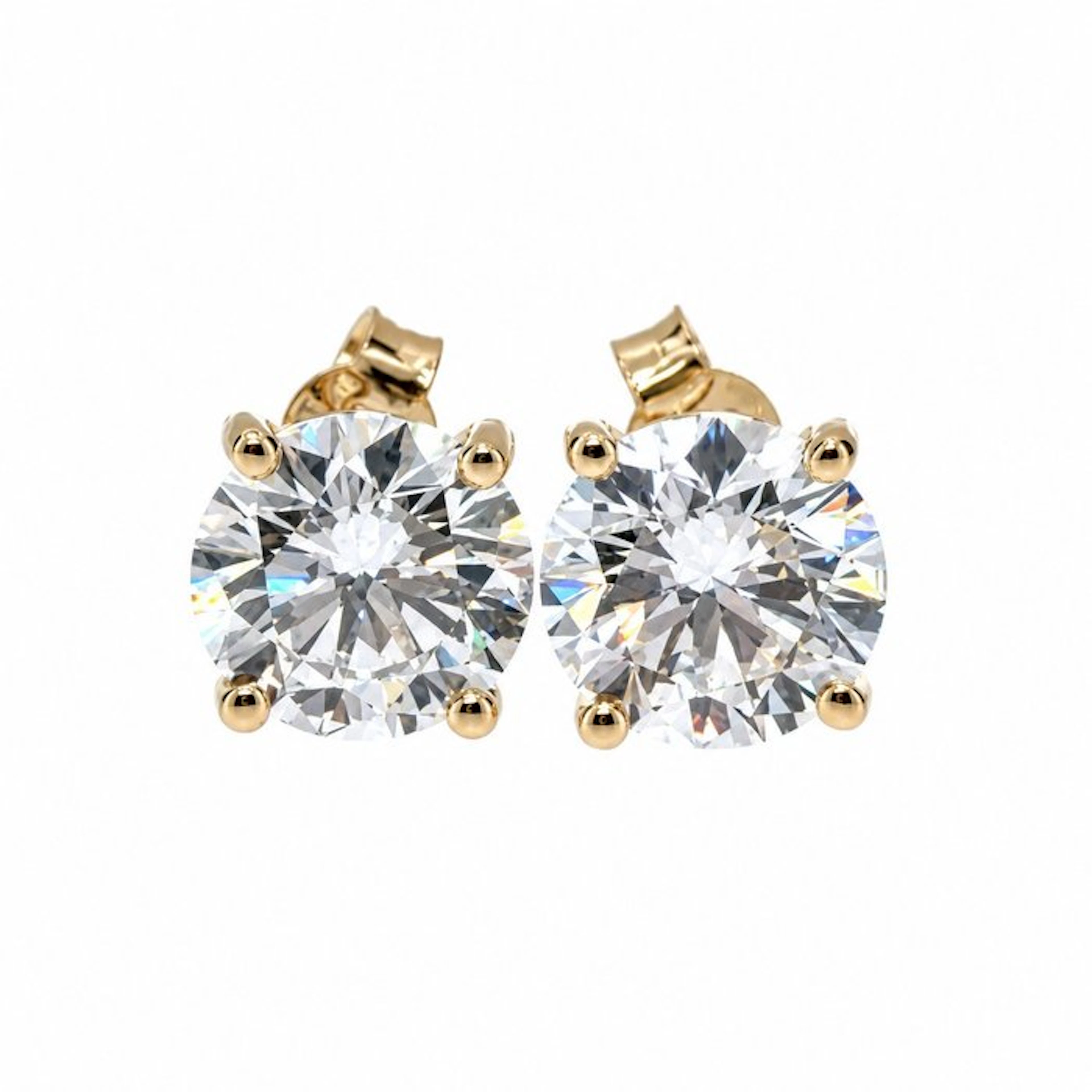 No reserve price - Earrings - 14 kt