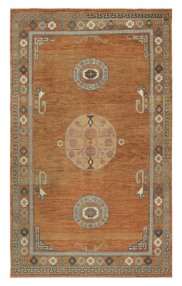 Hand-knotted designer rug with Khotan pattern – new - Rug - 274 cm - 161 cm