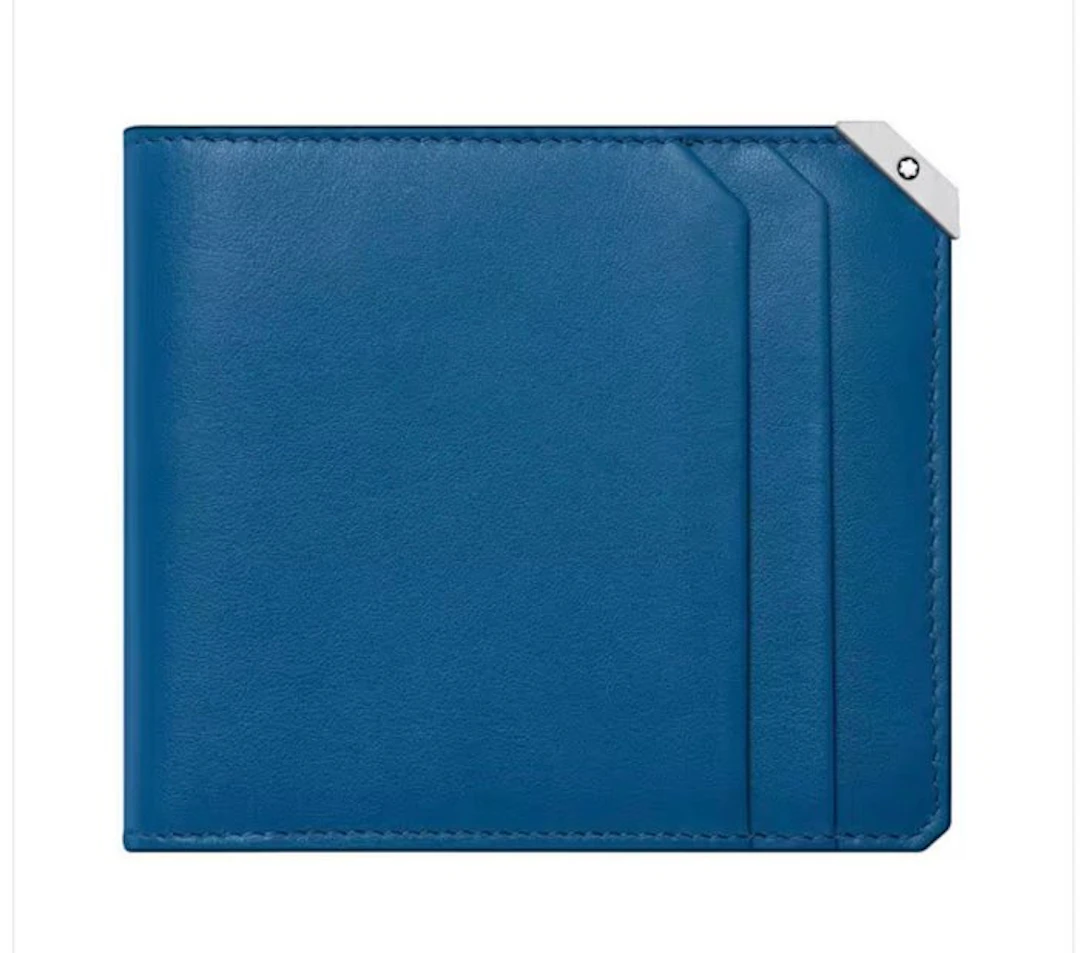 Montblanc - Wallet 6+2cc 124090 Cobalt blue - Wallet