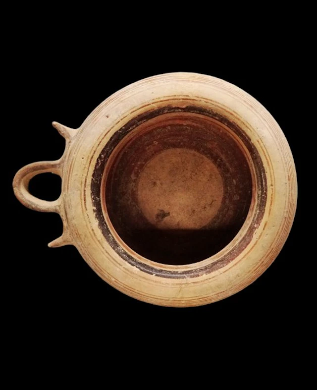 Ancient Greek - Rare Corinthian exaleiptron - 7th / 6th century BC