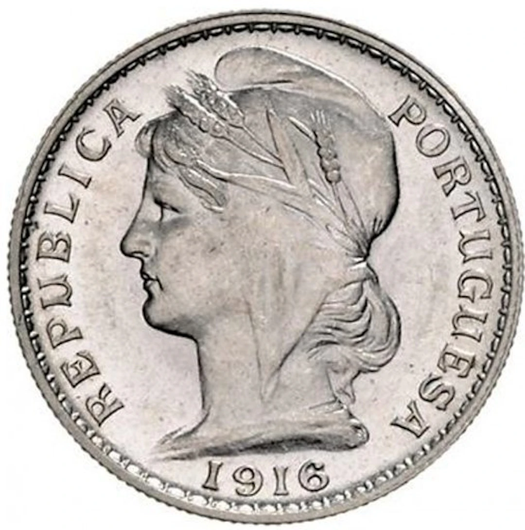 Portugal. 20 centavos 1916 - NGC MS61