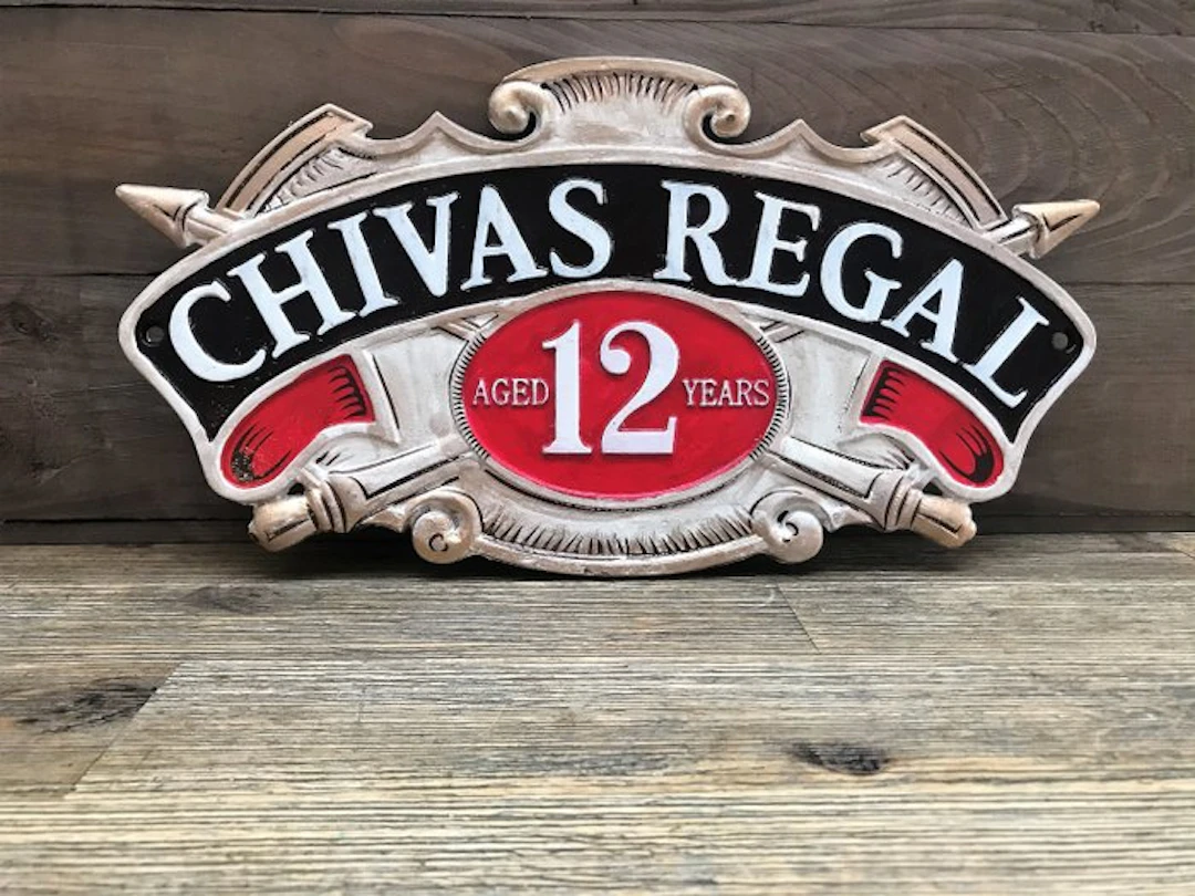 Chivas Regal - Sign - Cast iron