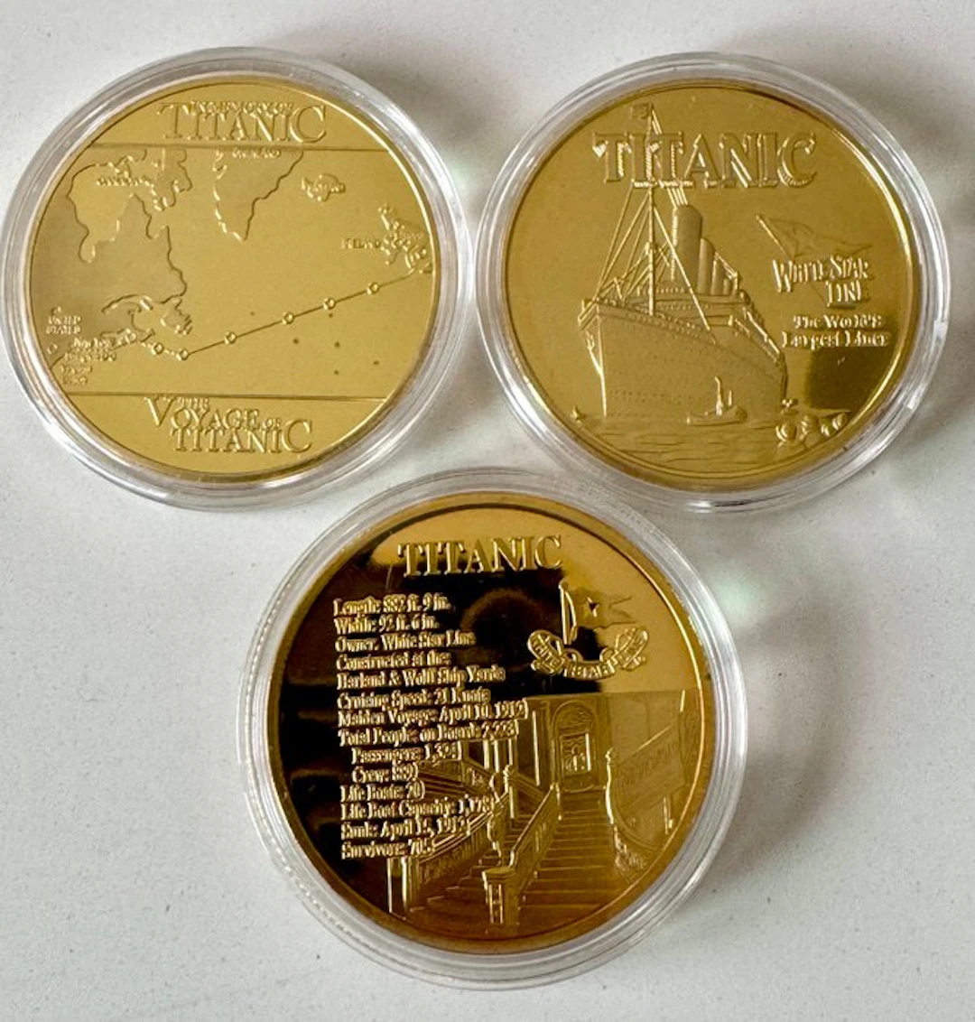 Themed collection - Commemorative 24K Gold Plated...