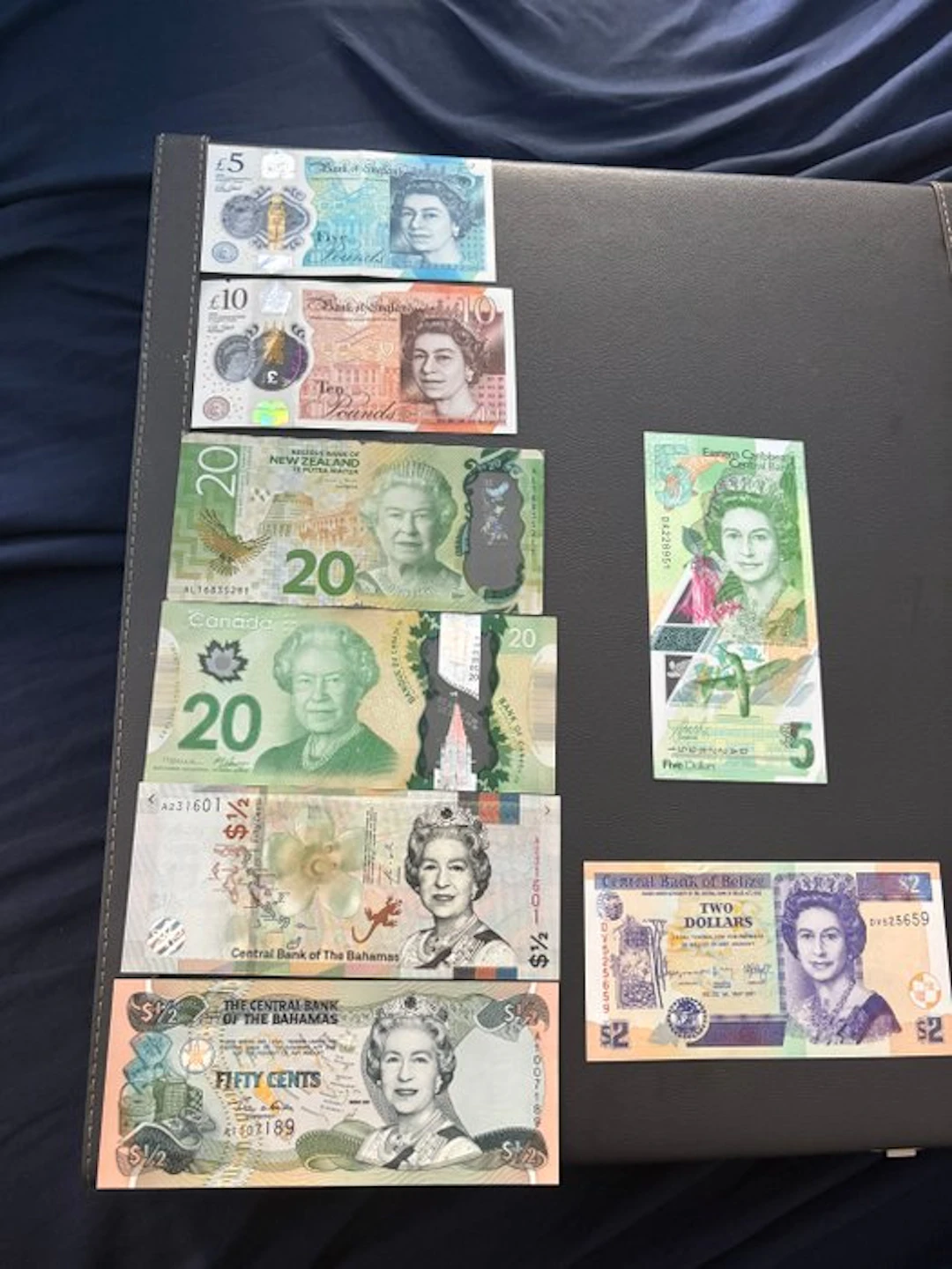World. - 8 Banknotes - Various Dates (No reserve price)
