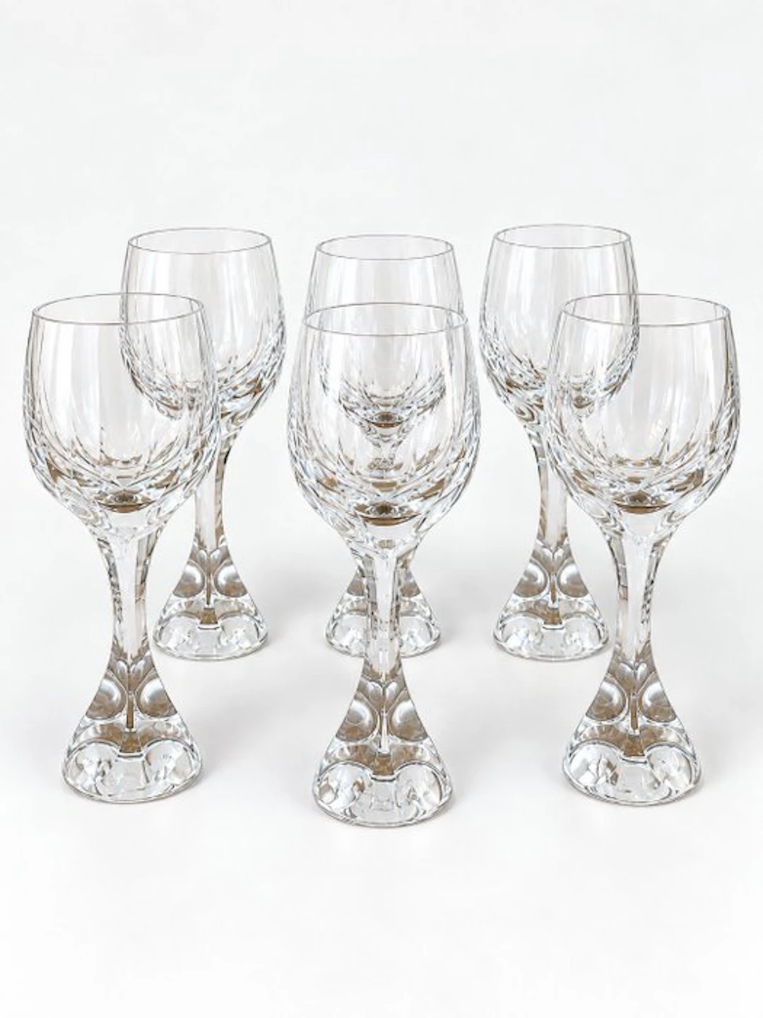 Baccarat - Champagne glass (6) - Neptune - Crystal