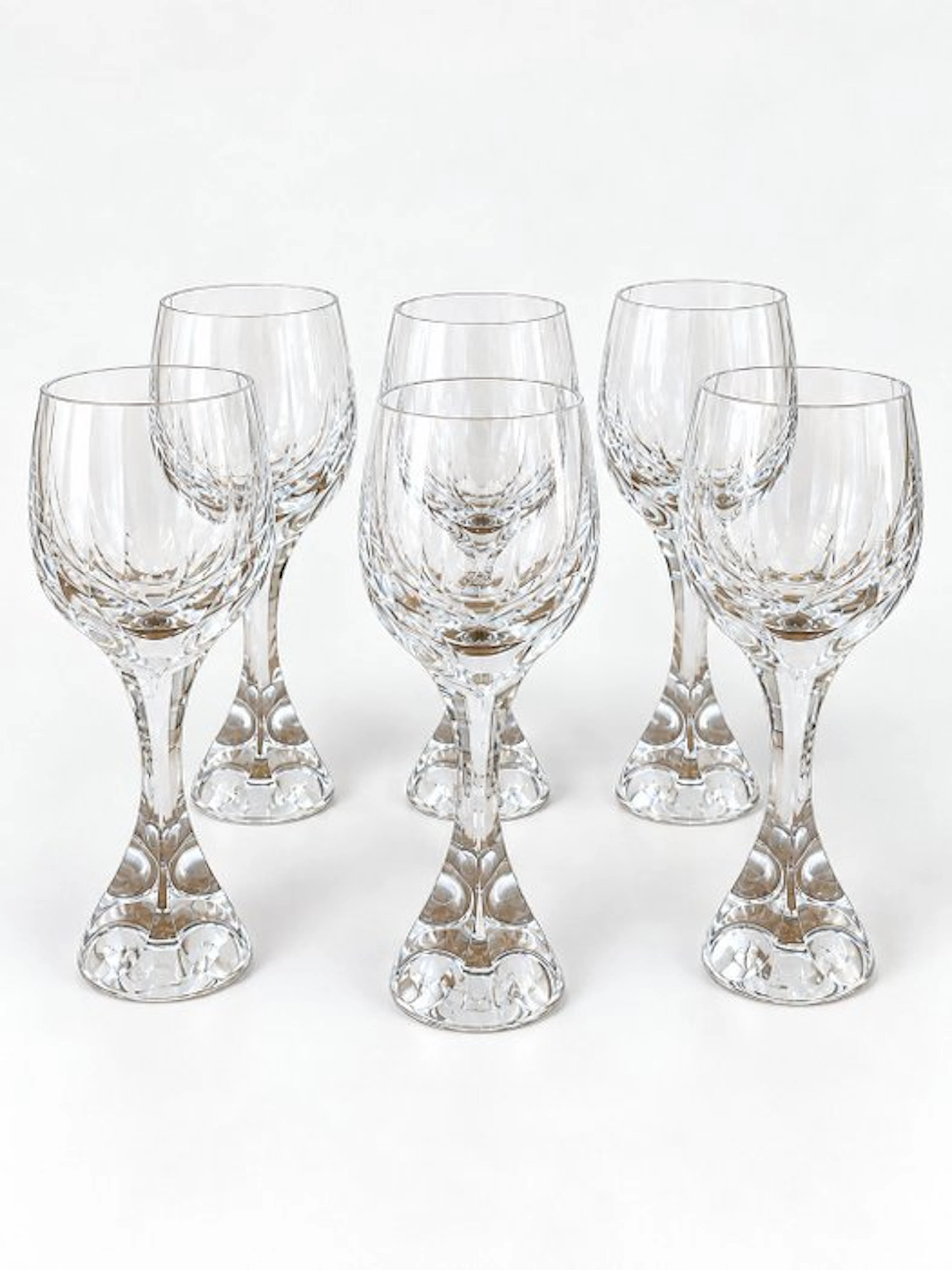 Baccarat - Champagne glass (6) - Neptune - Crystal
