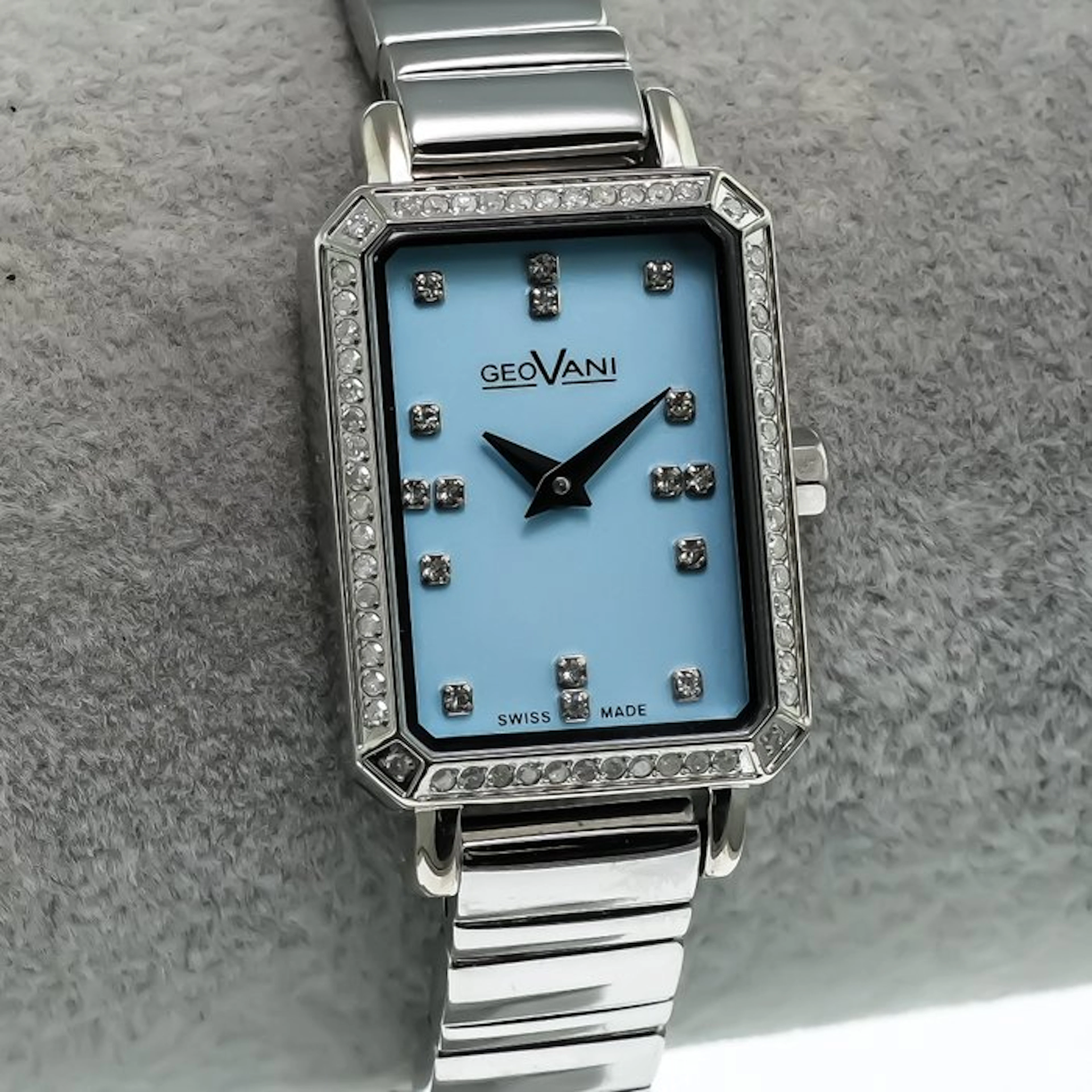 GEOVANI - Swiss Made Diamond Watch - GOL598-SS-D-9A - No...