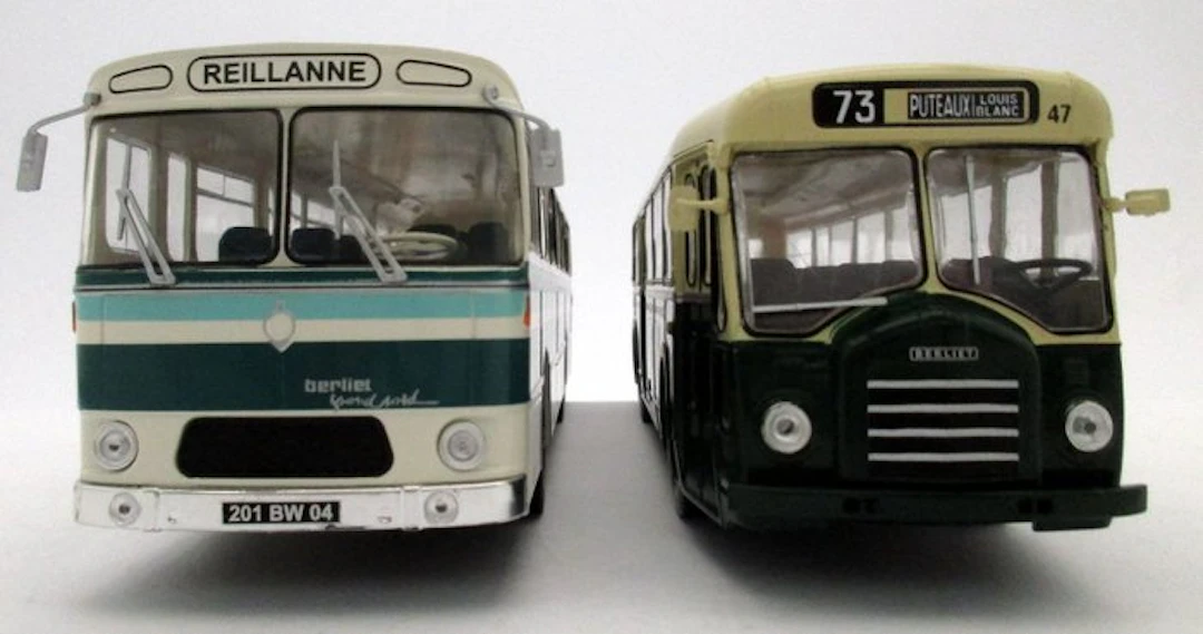 IXO 1:43 - Model bus (2) - Berliet PCS10 "73 Puteaux"...