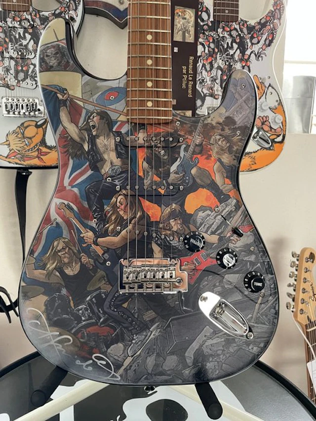 Iron Maiden - Fender Stratocaster Art Guitar – Iron...