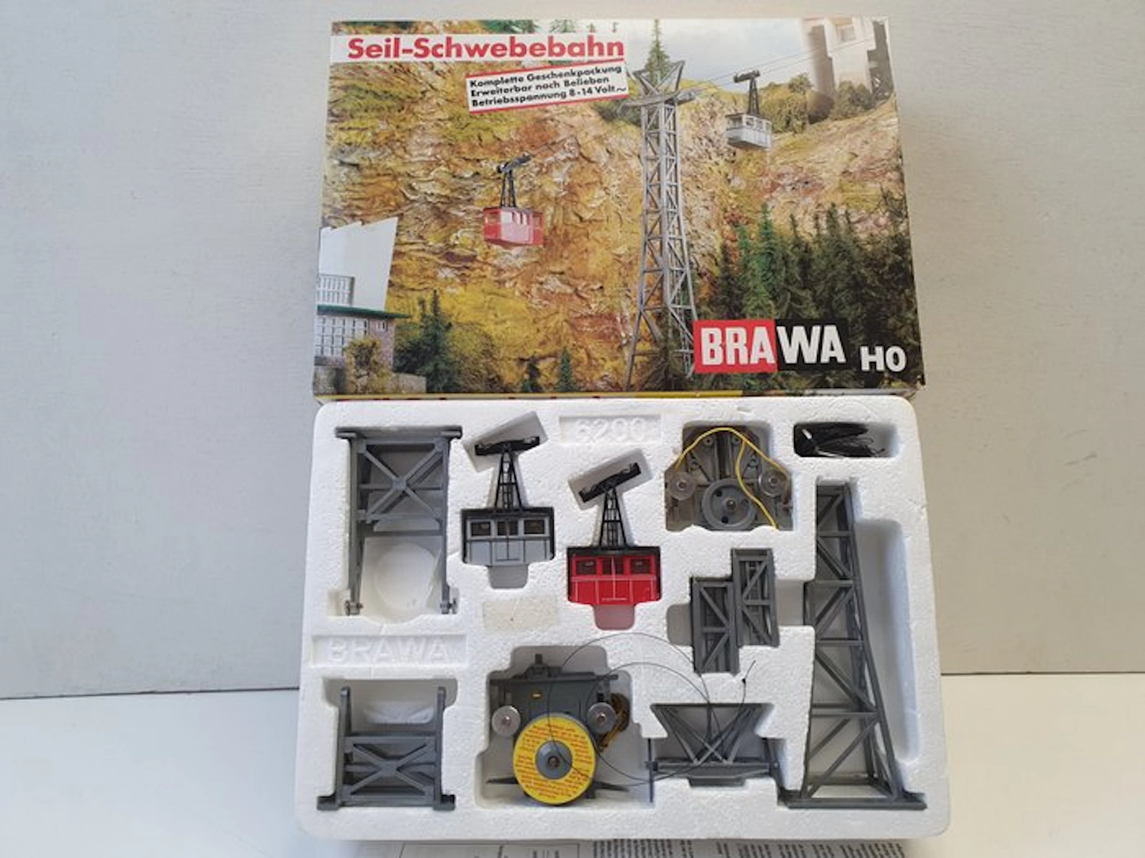 Brawa H0 - 6200 - Model train landscape (1) - Complete cable set from BRAWA